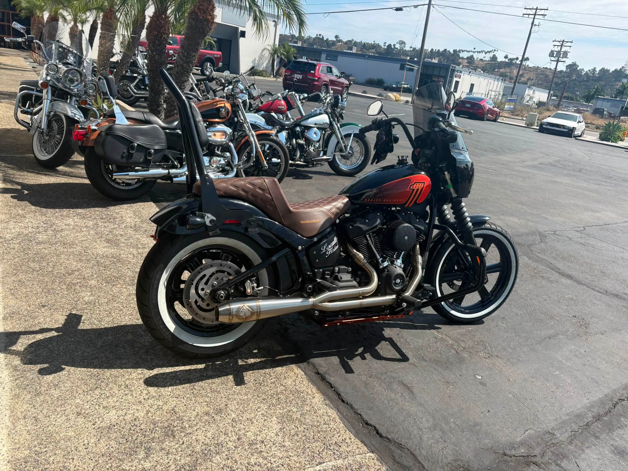 Upgrading Street Bob with S&S air cleaner and SP Concepts exhaust