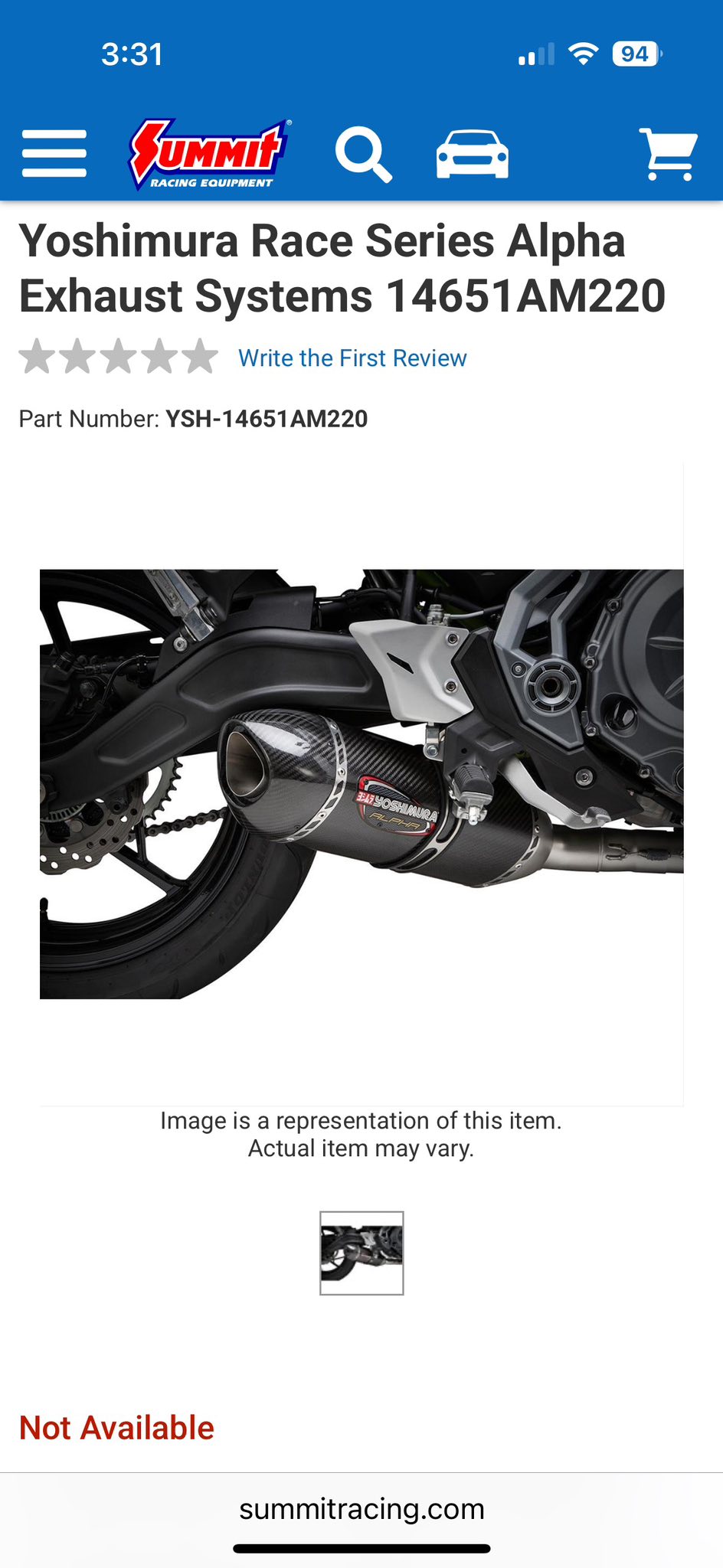 Ninja 650 exhaust system for sale