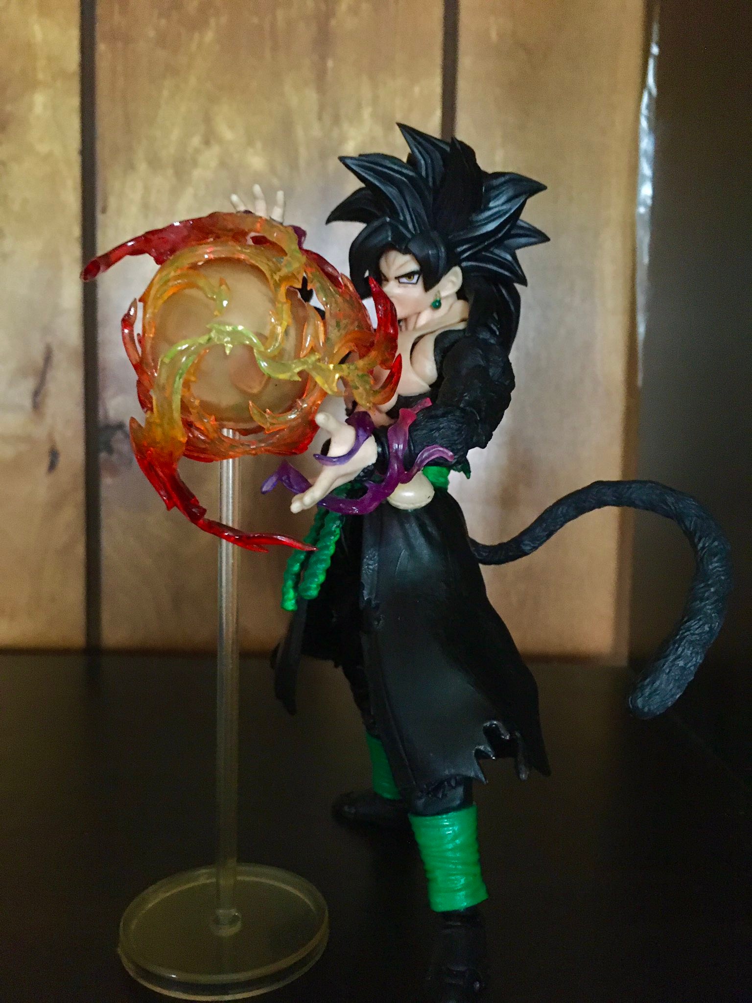 A Kong studio's ssj4 Goku Black I recently bought and customized