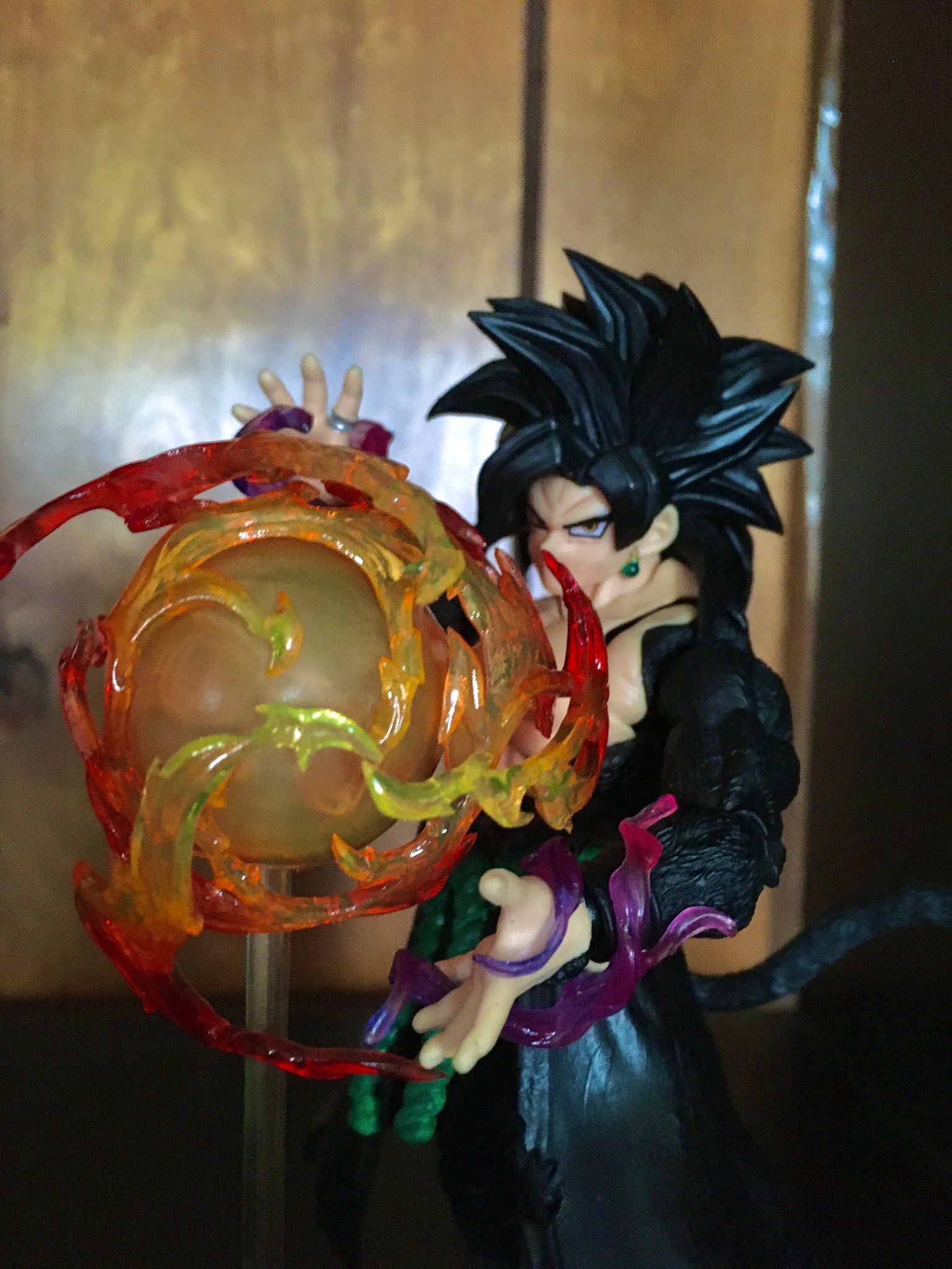 A Kong studio's ssj4 Goku Black I recently bought and customized