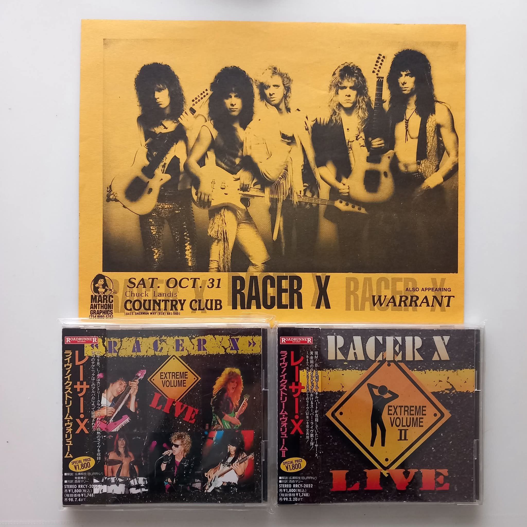 September 8, 1992: Racer X released their second live album