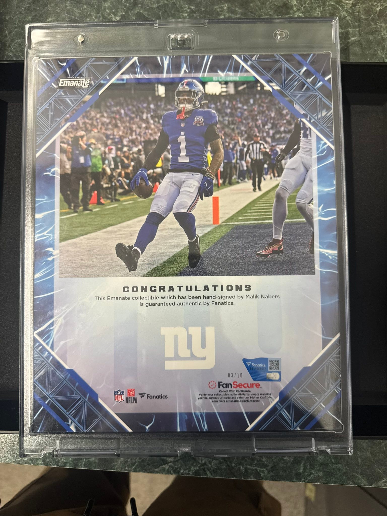 2025 Fanatics Emanate Auto. $225 OBO