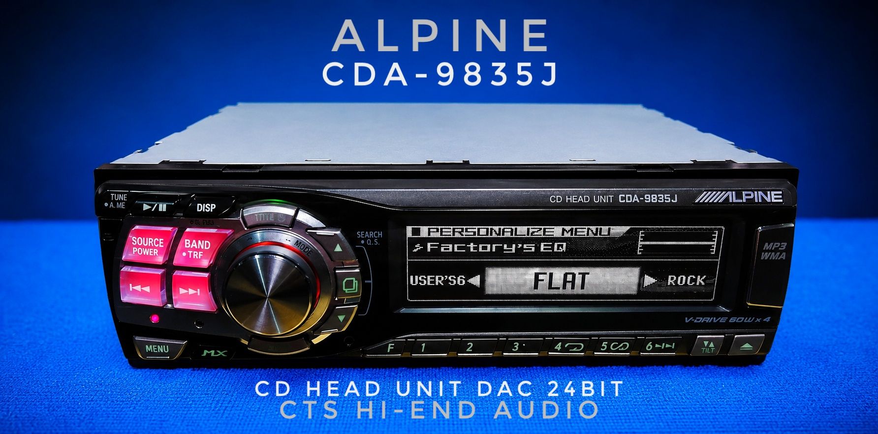 💿ALPINE DVA-9965J The Sound Quality of Hi-fi Brand year in 2005