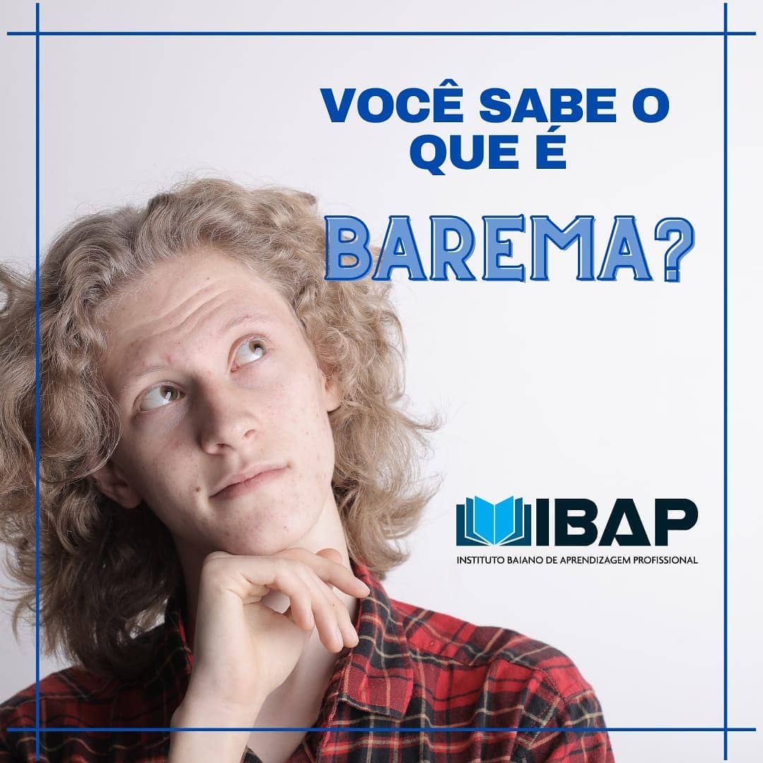 IBAP OFICIAL - Significado de Barema: Conjunto de... | Facebook