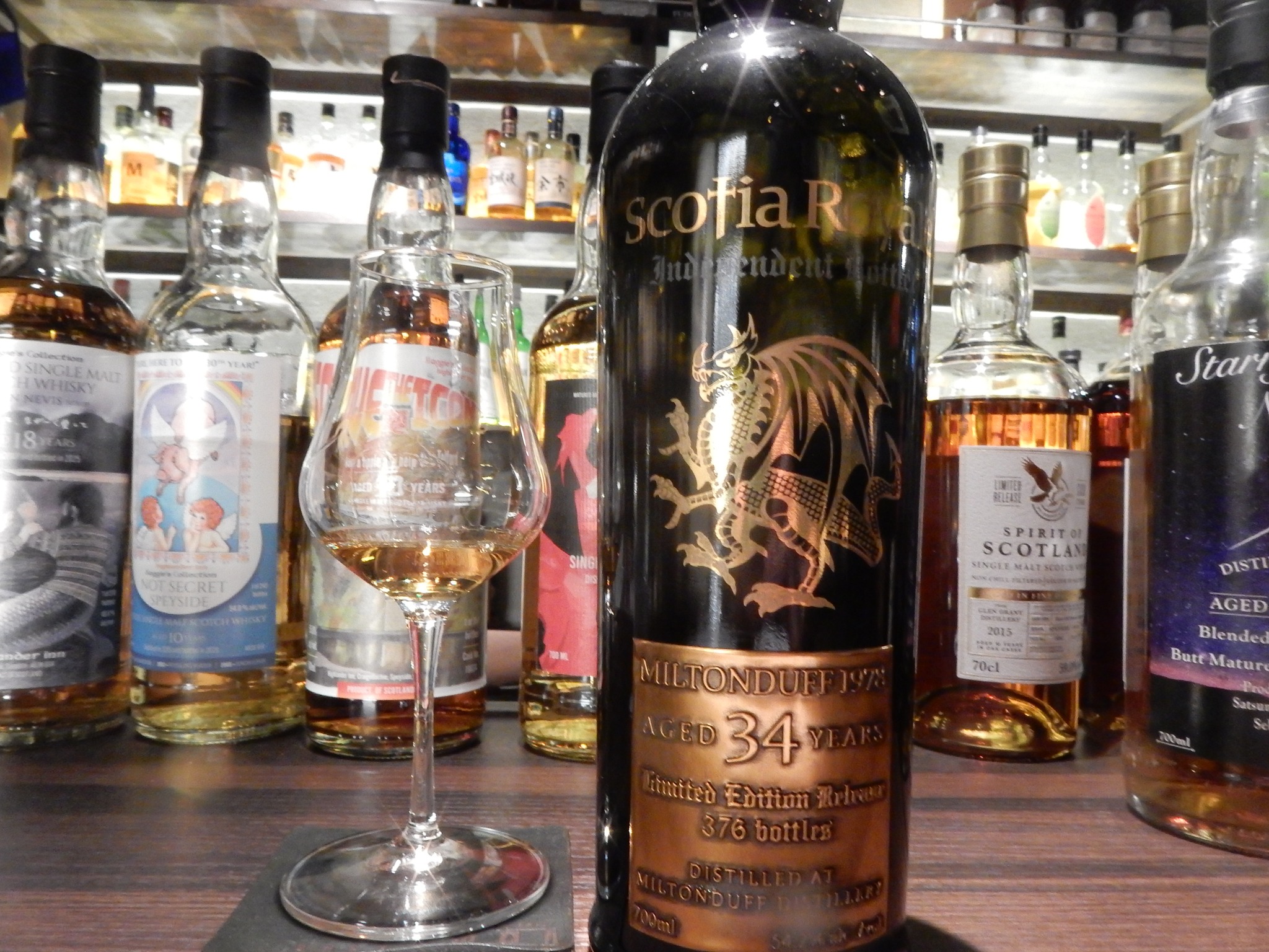 Scotia Royale MILTONDUFF 1978 34Y 54.2% WHISKY S SOPYEN KNY ofiaR