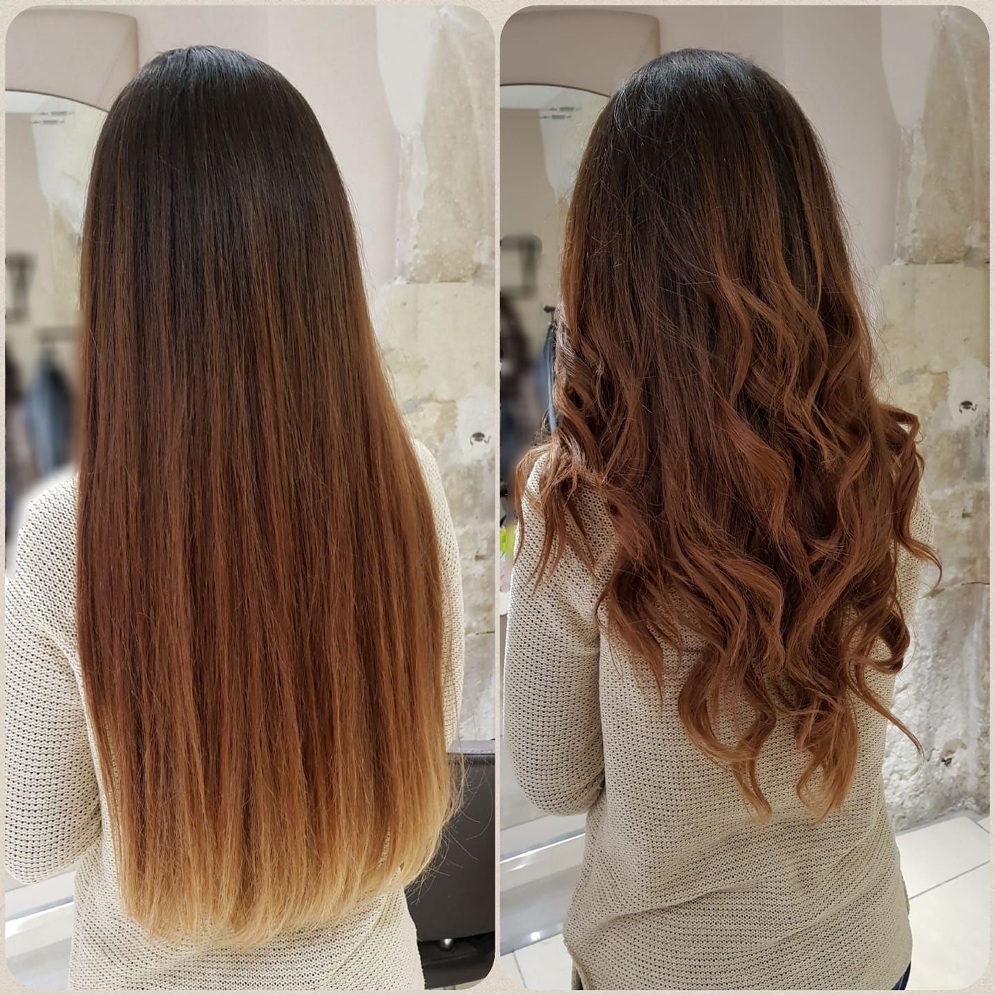 Coupe Cheveux Long Dégradé En V