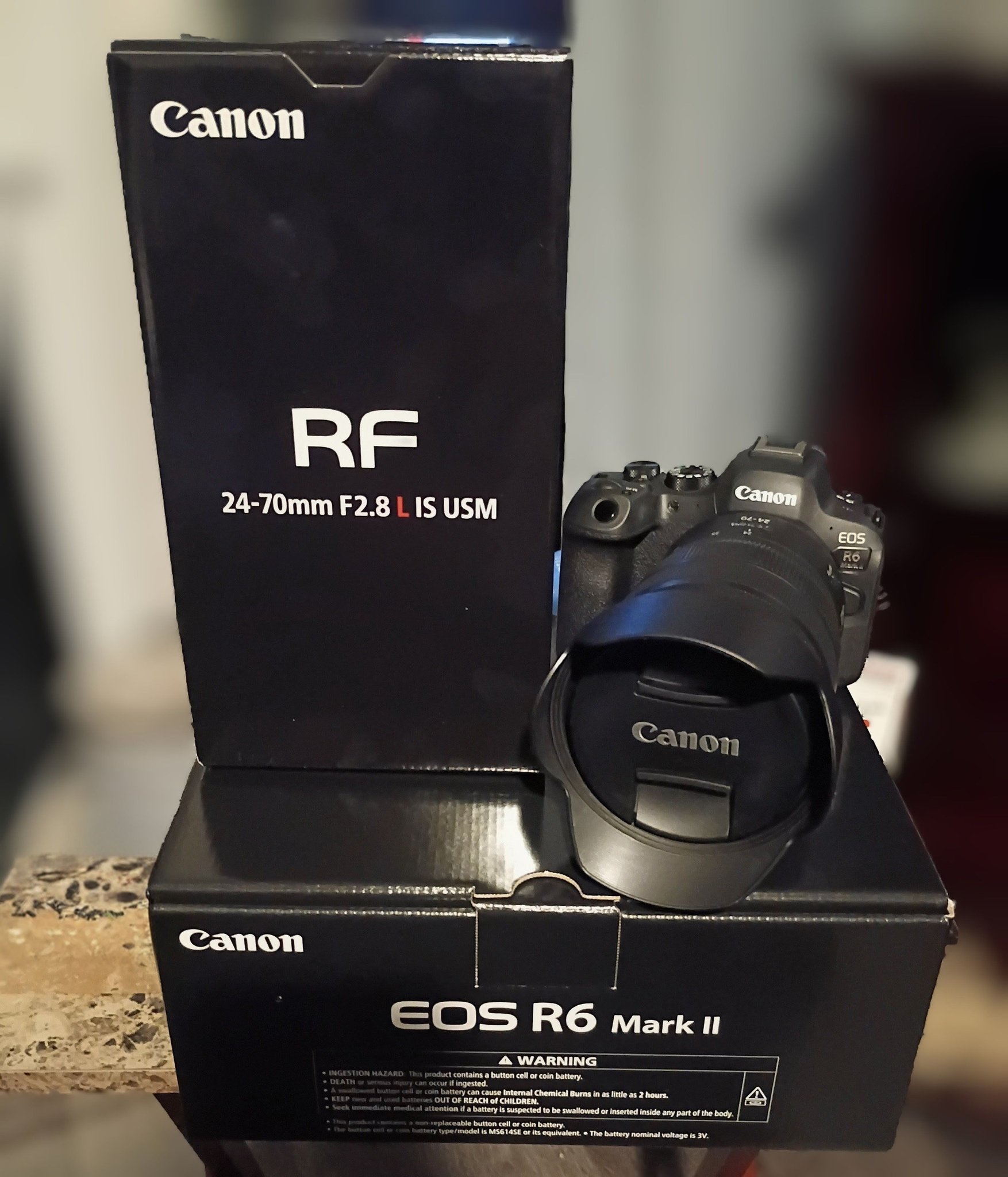 Unboxing and First Impressions of Canon EOS R6 Mark II