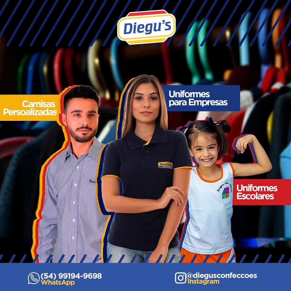 Diegus Confecções | Soledade RS