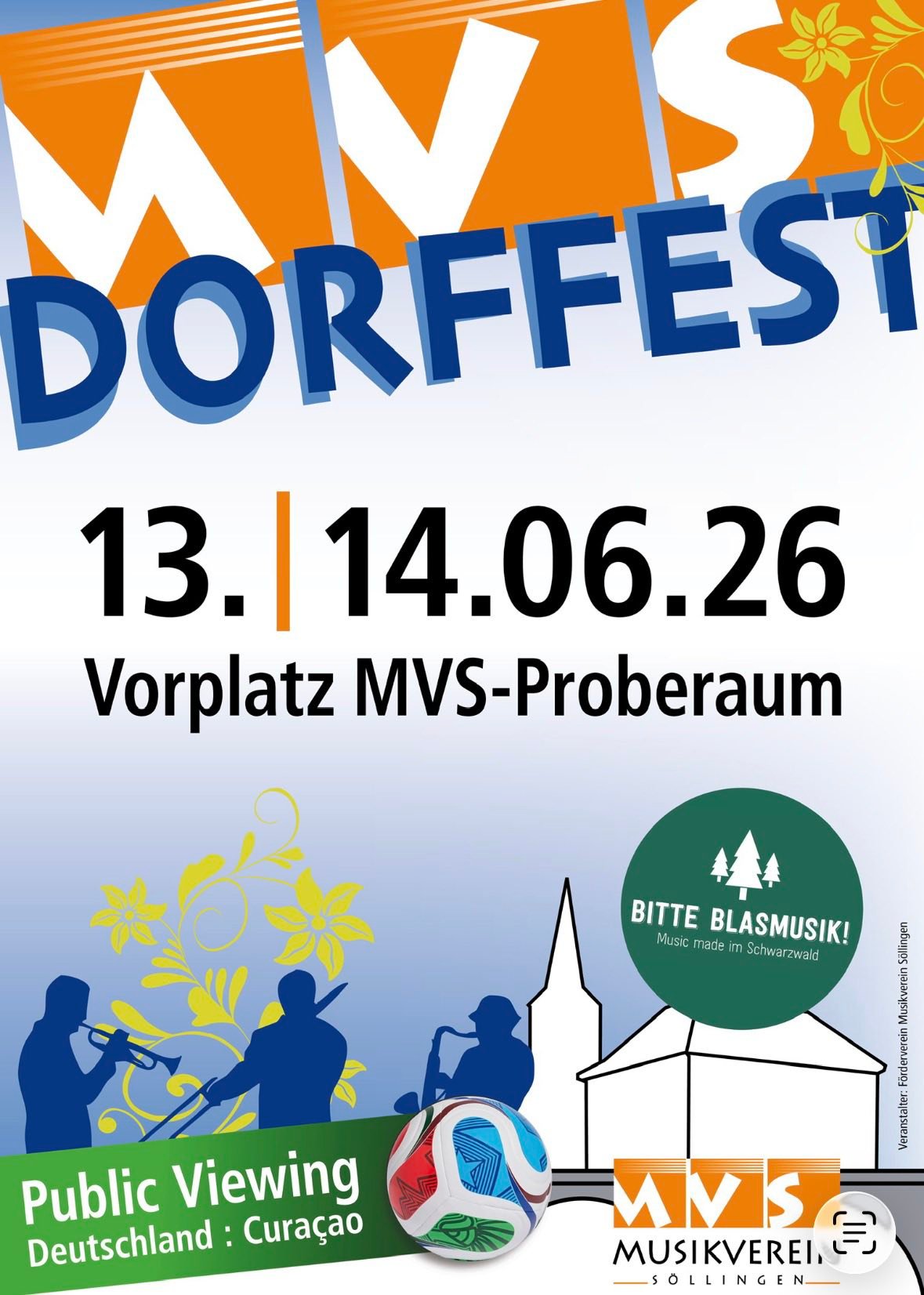 🎉🍻 Dorffest 2026 beim Musikverein Söllingen 🍻🎉 Es ist wieder soweit – 