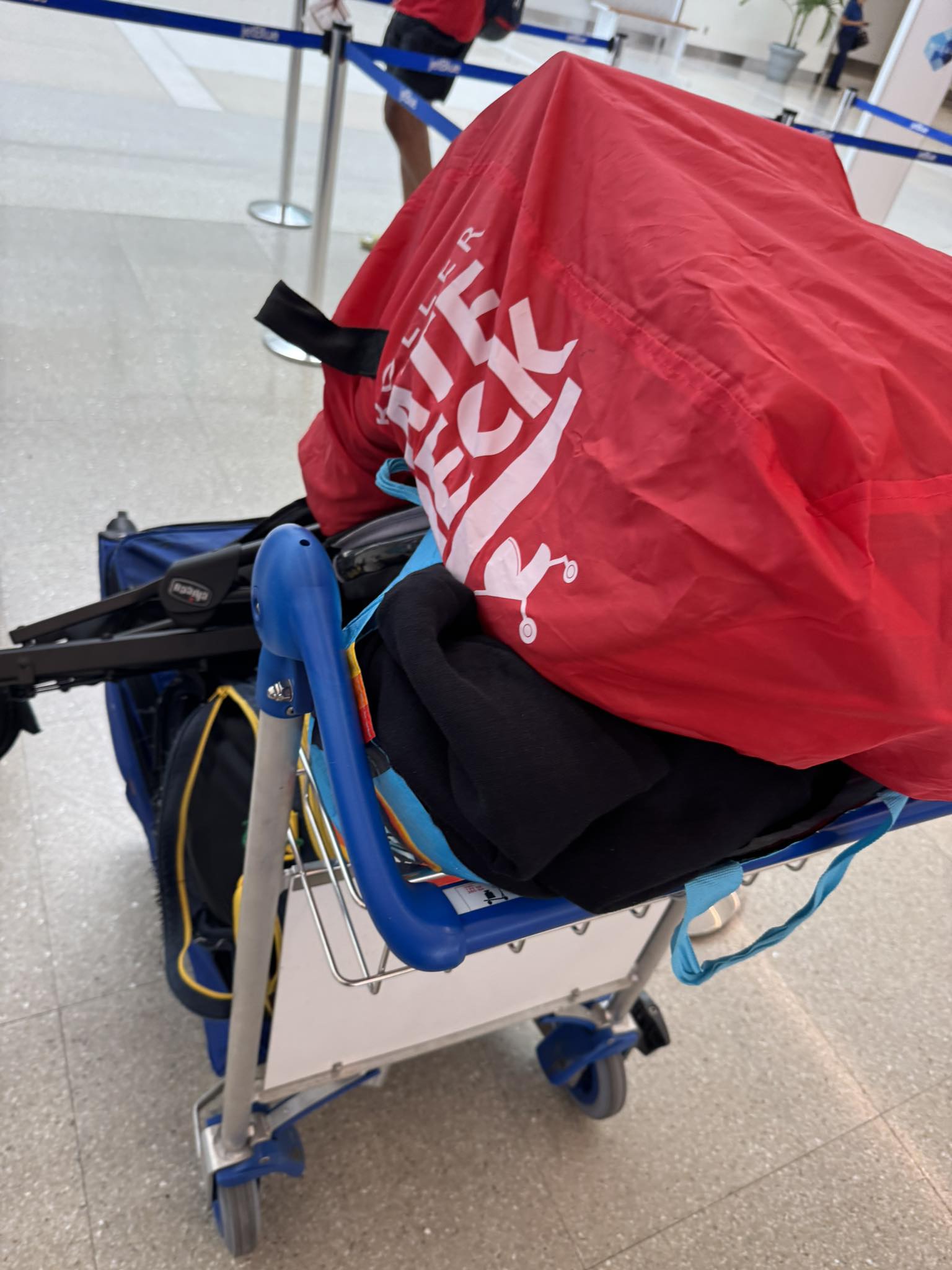 joolz day earth pram Geo² expandable set Parrot blue / Classic blue Select Bugaboo Stroller:Forest Green (Bugaboo) sunscreen Hanging Toiletry Bag - which transform your Joolz