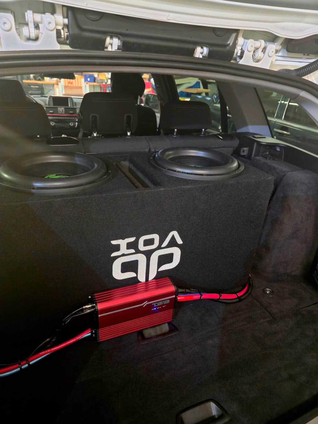 Inexaccessories Inex su Misura MDF 10 Sub Box Subwoofer Recinto Basso per BMW 3 Serie F31 Touring