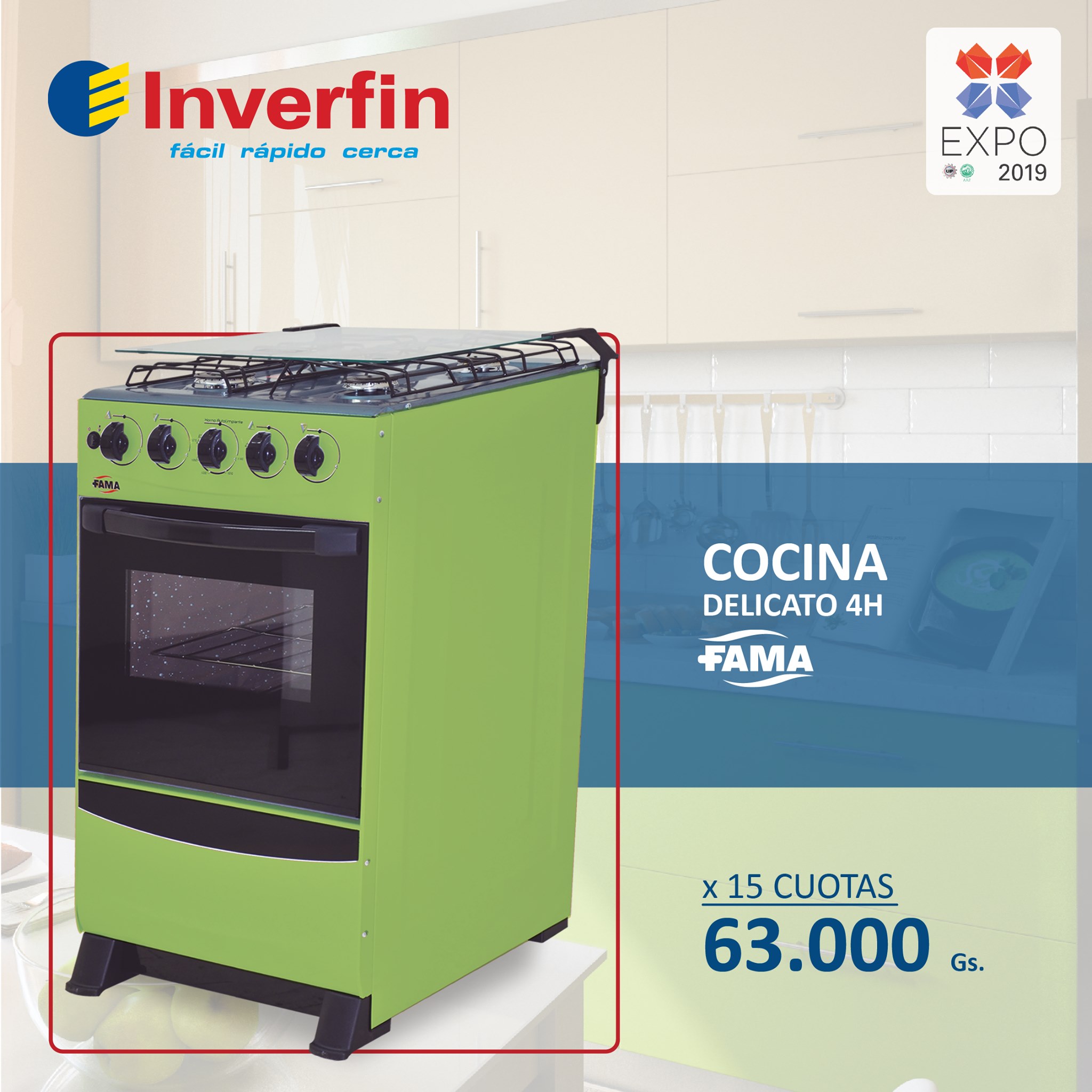 Inverfin - Esta Cocina Fama Delicato cuenta con 2 niveles... | Facebook
