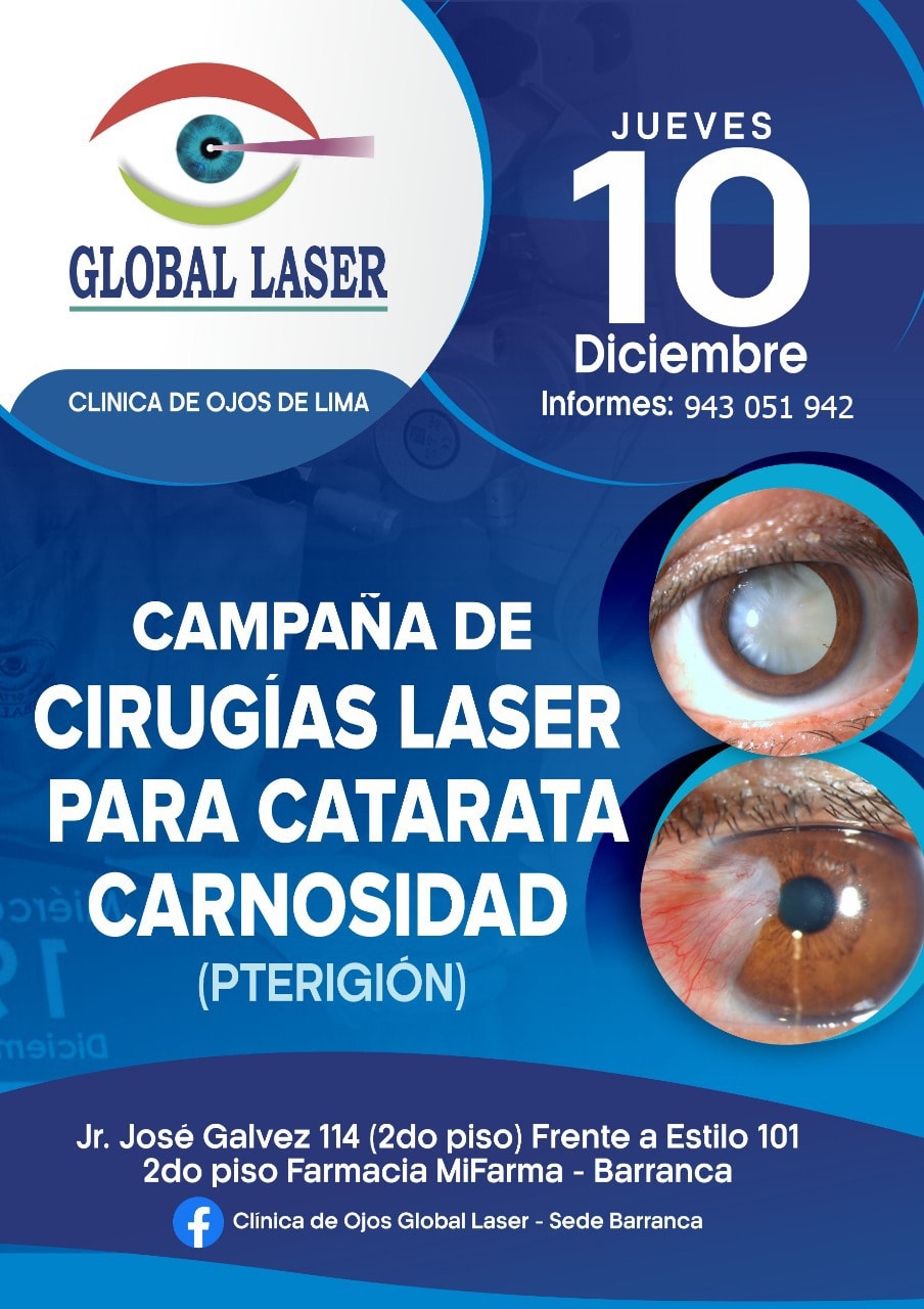 Clínica de Ojos Global Laser - Sede Barranca | Barranca