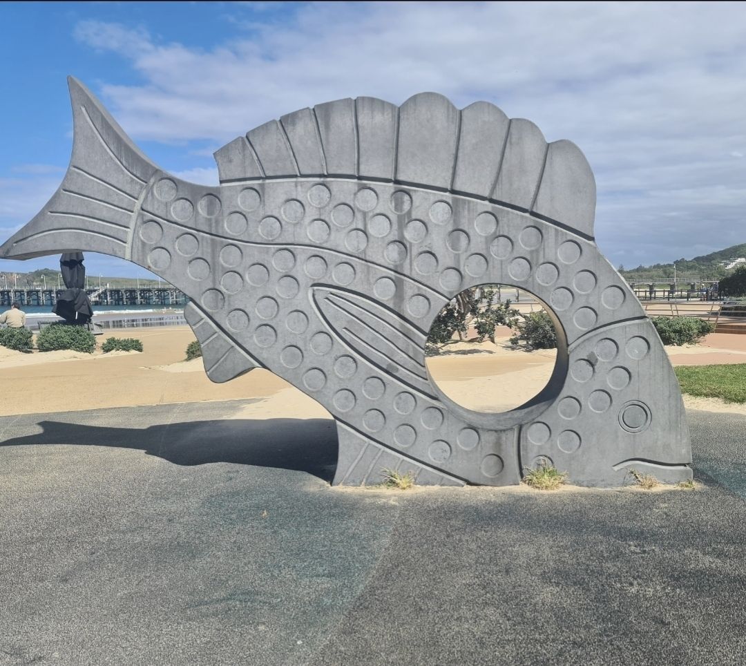 Where are the remaining Commonwealth Games fish sculptures in