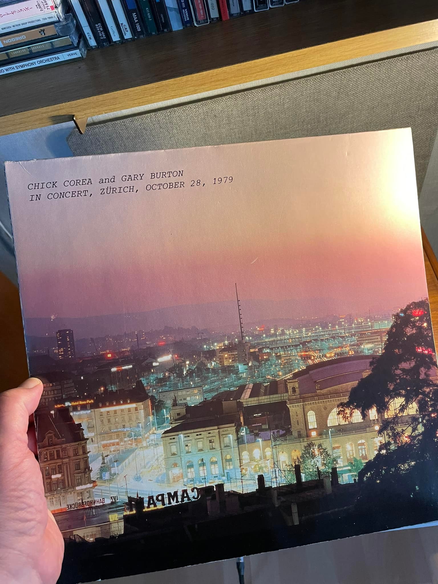 (ECMドイツ盤レコード)チック・コリア +1/Live in Concert ECMドイツ盤レコード)チック・コリア +1/Live in Concert ECMドイツ盤