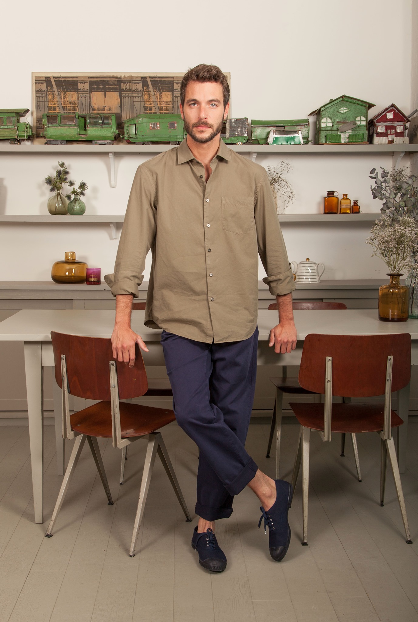 Chemise Homme Bensimon - Occasion Très Bon état - Style Décontracté