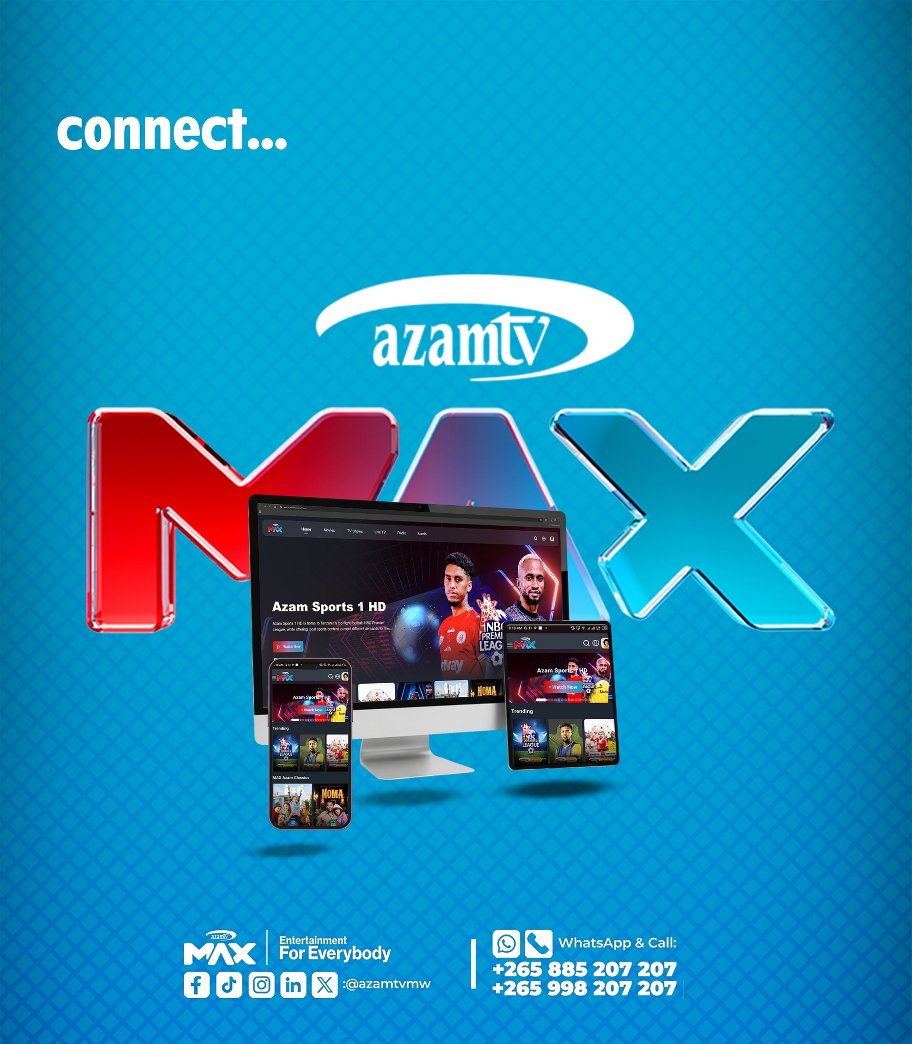 Azam - 🔥 AZAM MAX APP 🔥 Your ultimate hub for live sports, big-screen ...