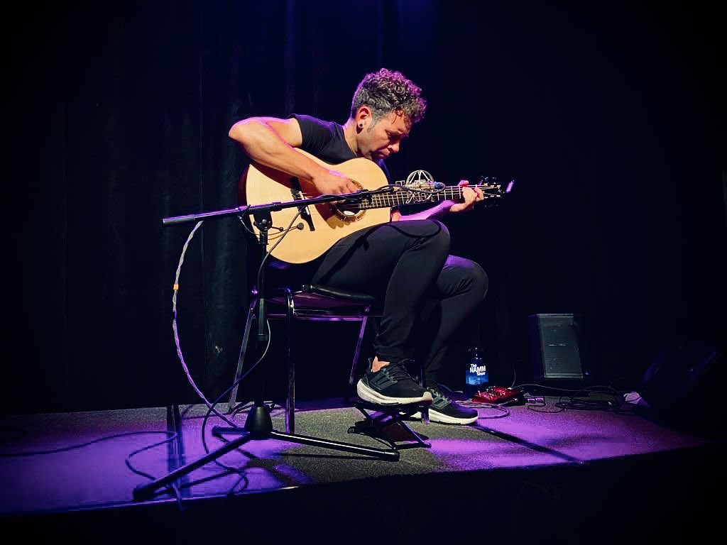 Greenfield - Last weekend, the mighty @piporomeroguitar performed here ...