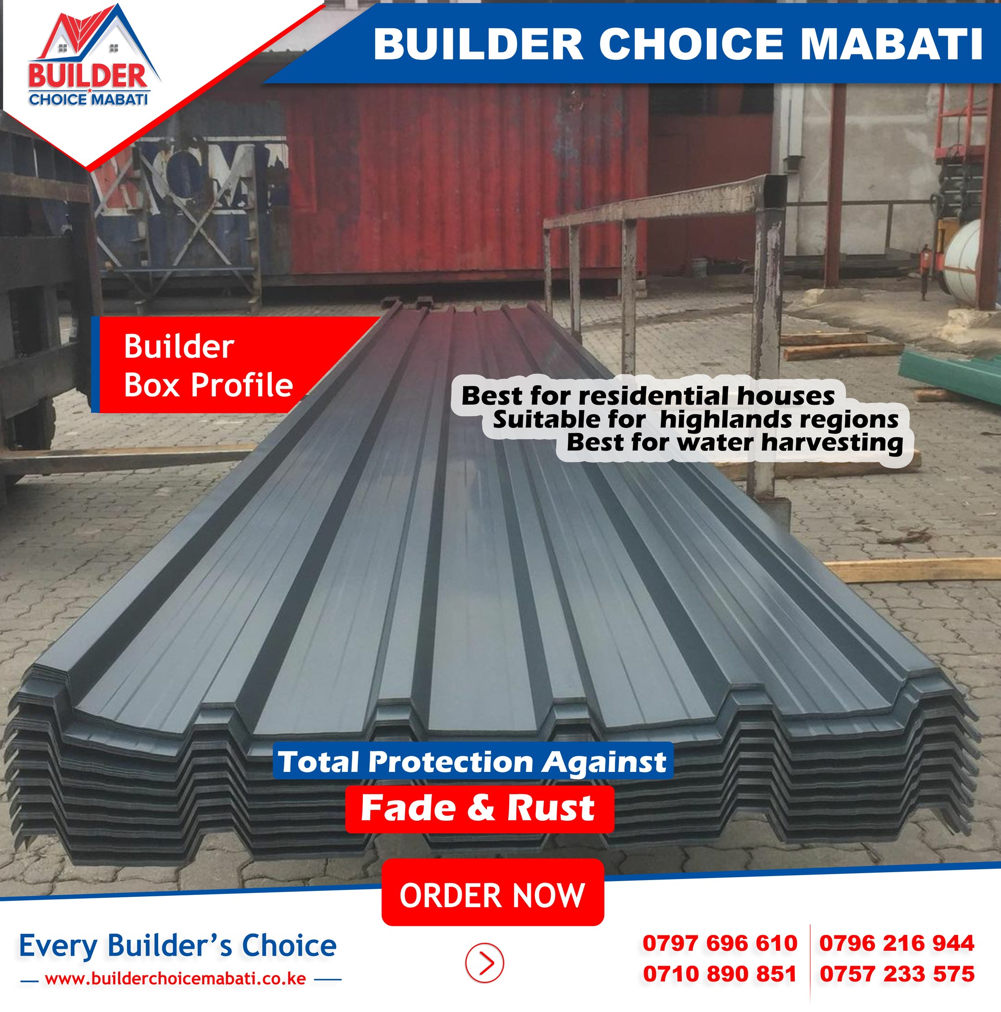 If replacing an old roof... - Builders Choice Mabati Factory