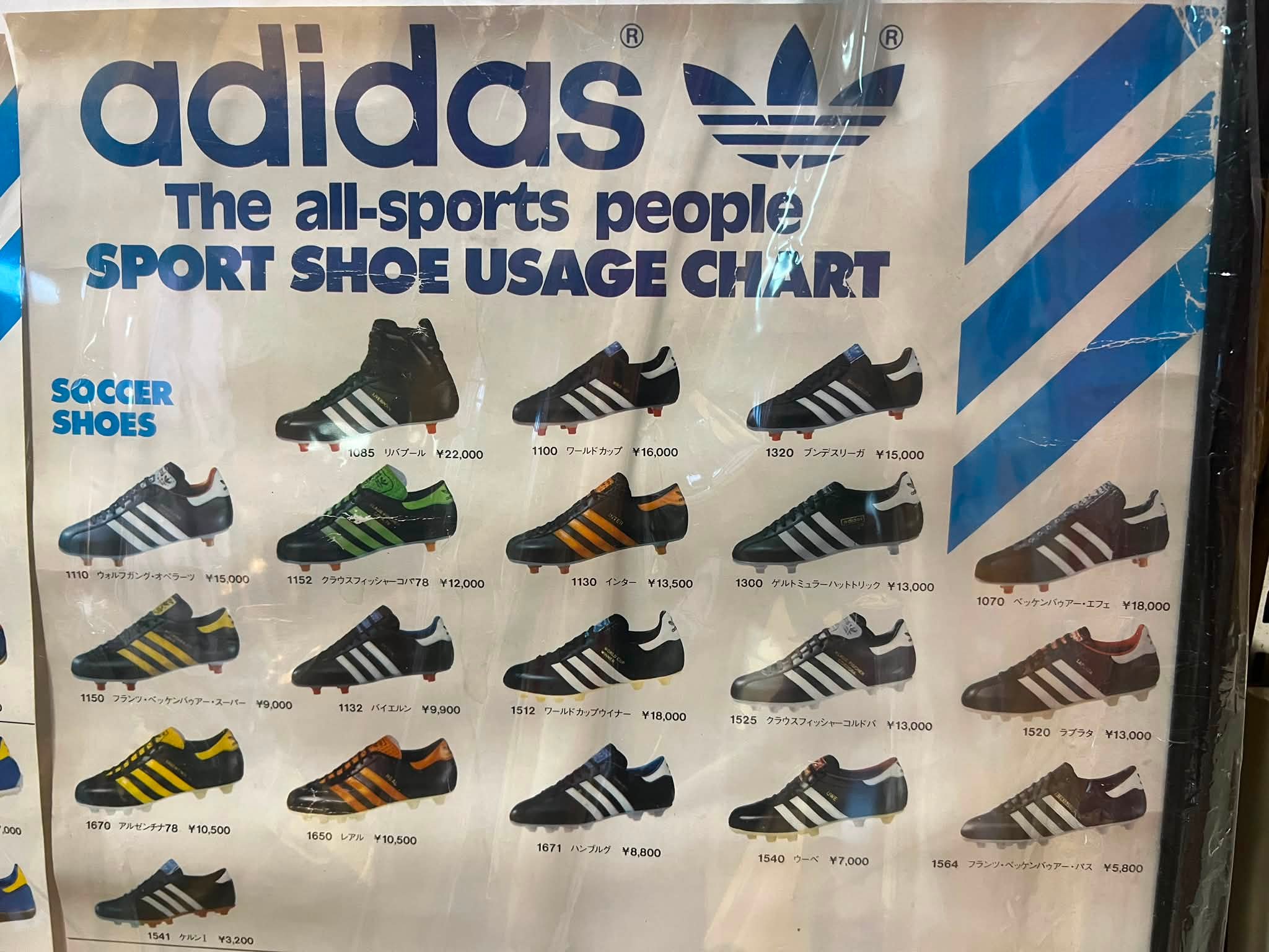 ルーク My store has been an adidas dealer for 67 years.