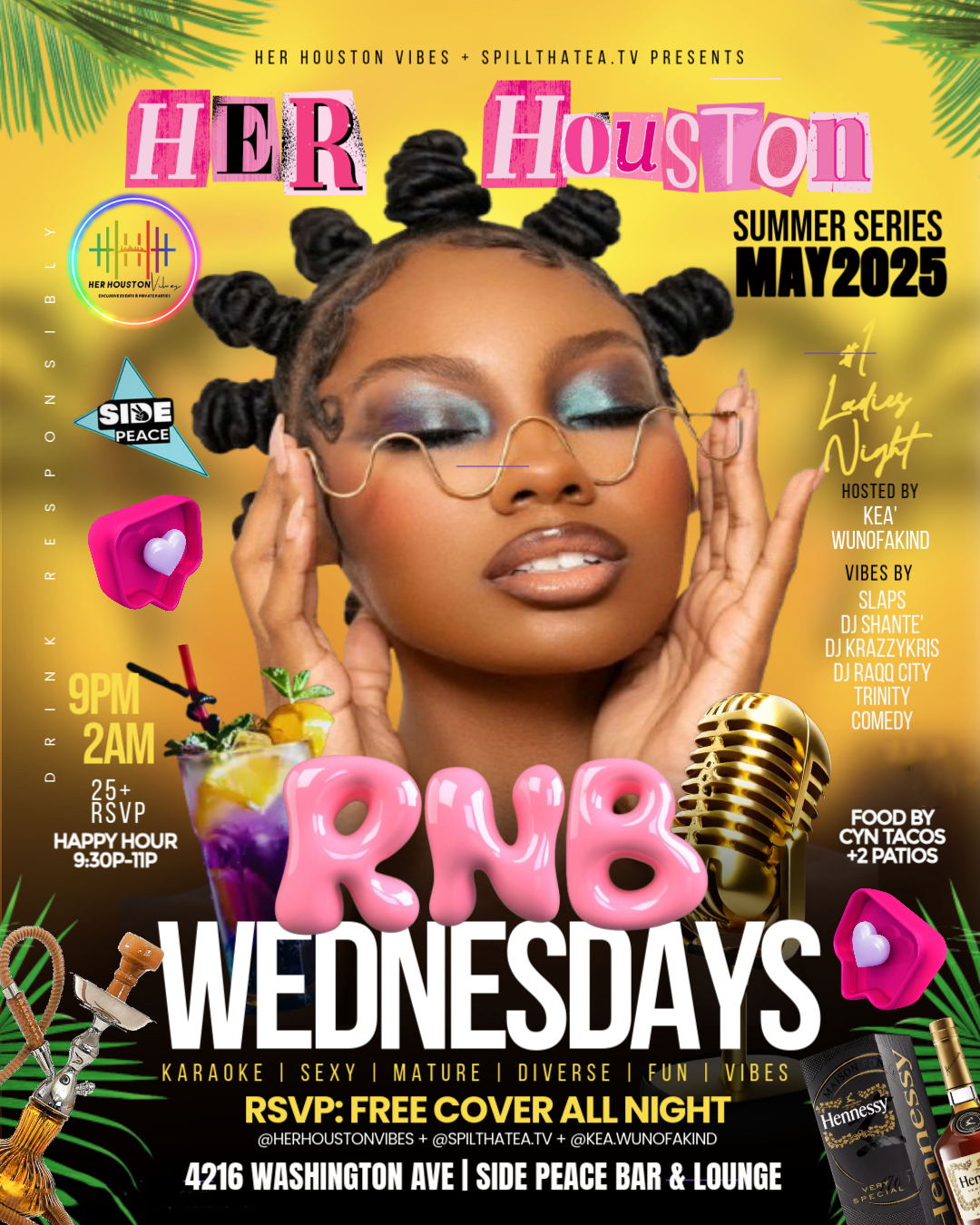 HER RNB WEDNESDAYS @ SIDE PEACE | PEARL BAR