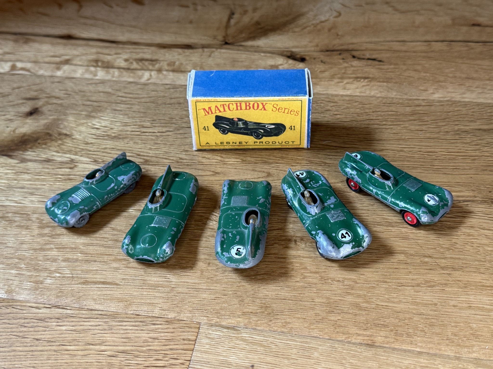 Matchbox No. 41 Jaguar D-Type - one of my favorite models