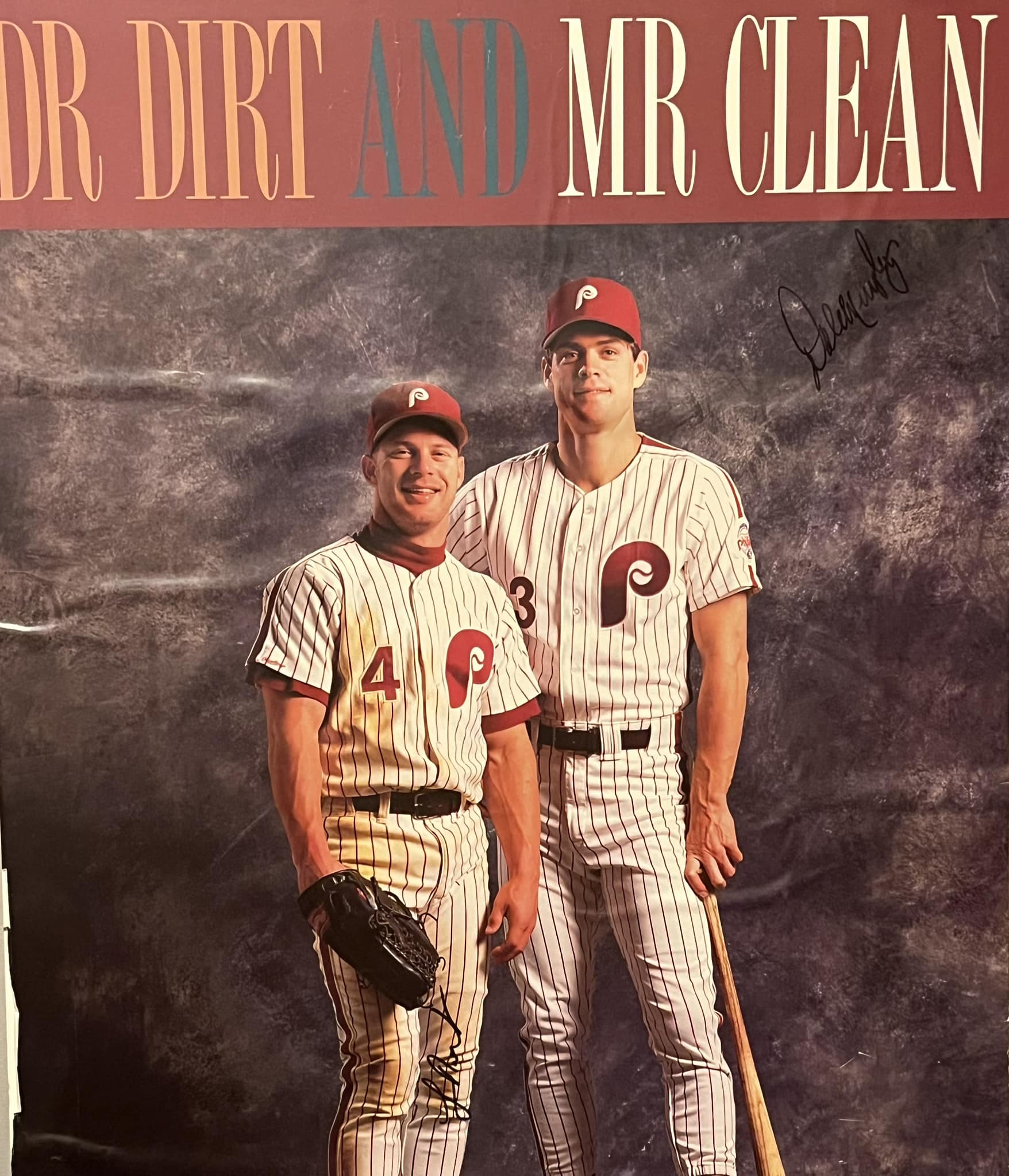 Throwback- Lenny Dykstra and Dale Murphy