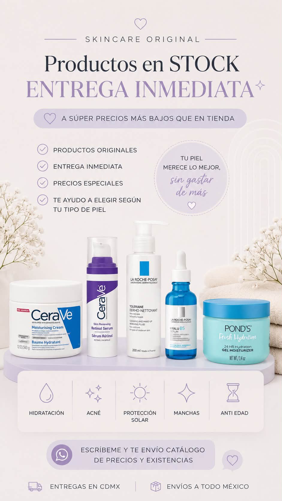 En nuestro departamento de salud encontraras diferentes productos