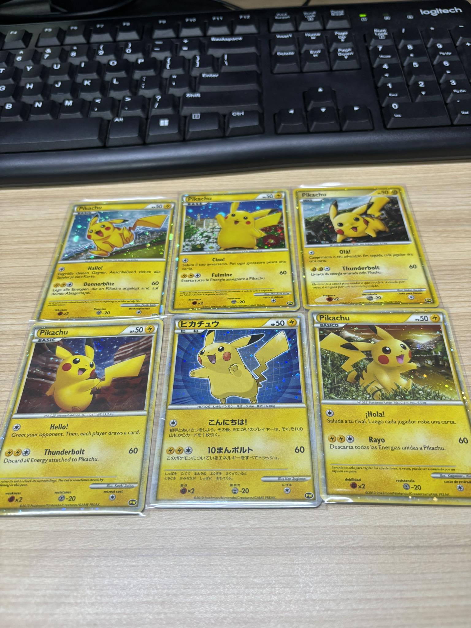 Pikachu World Collection promo from Japan 2010