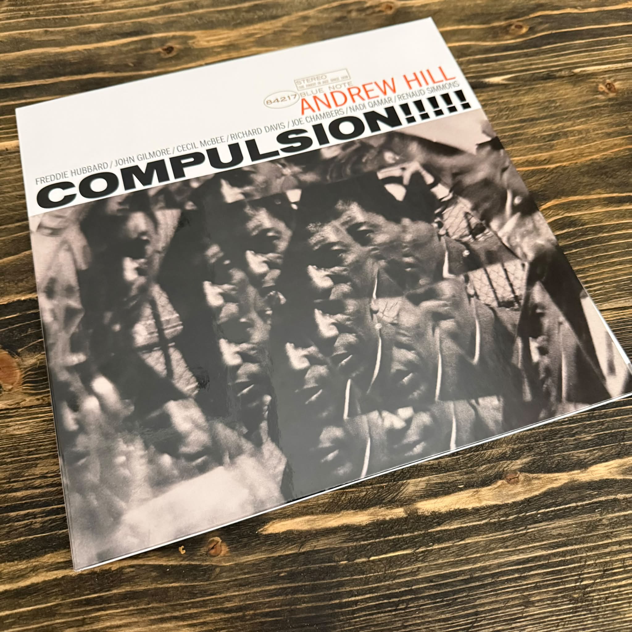 Andrew Hill's Compulsion vinyl album on Blue Note