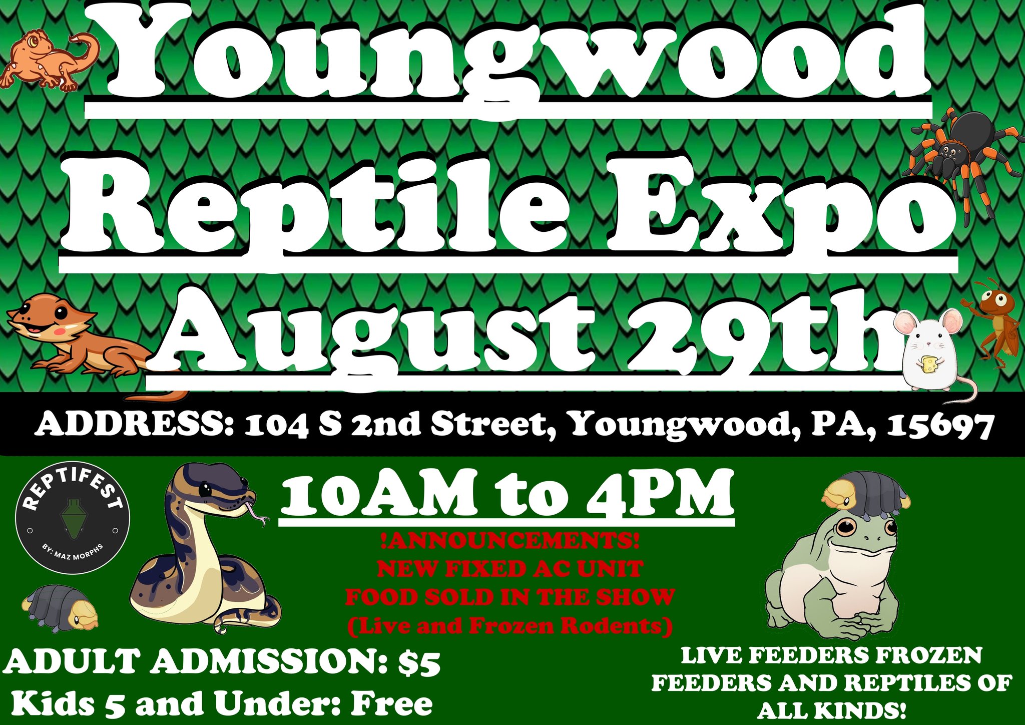 Youngwood Reptile Expo
