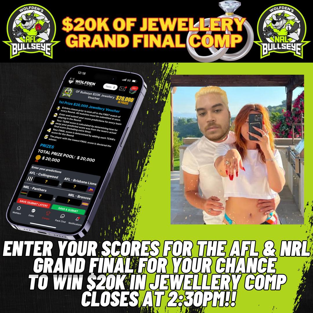 Wolfden - 🚨GET YOUR SCORES IN BEFORE THE FIRST BOUNCE🚨 🐺 🤝 💍 🎯 DOWNLOAD ...