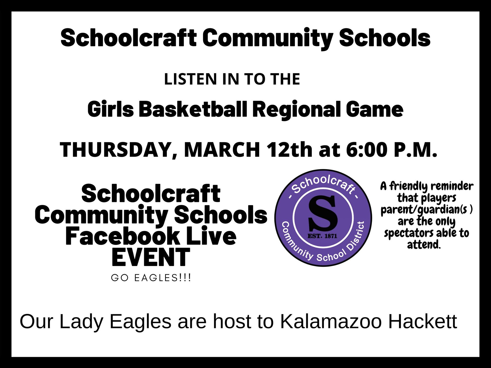Schoolcraft Community Schools - Home | Facebook