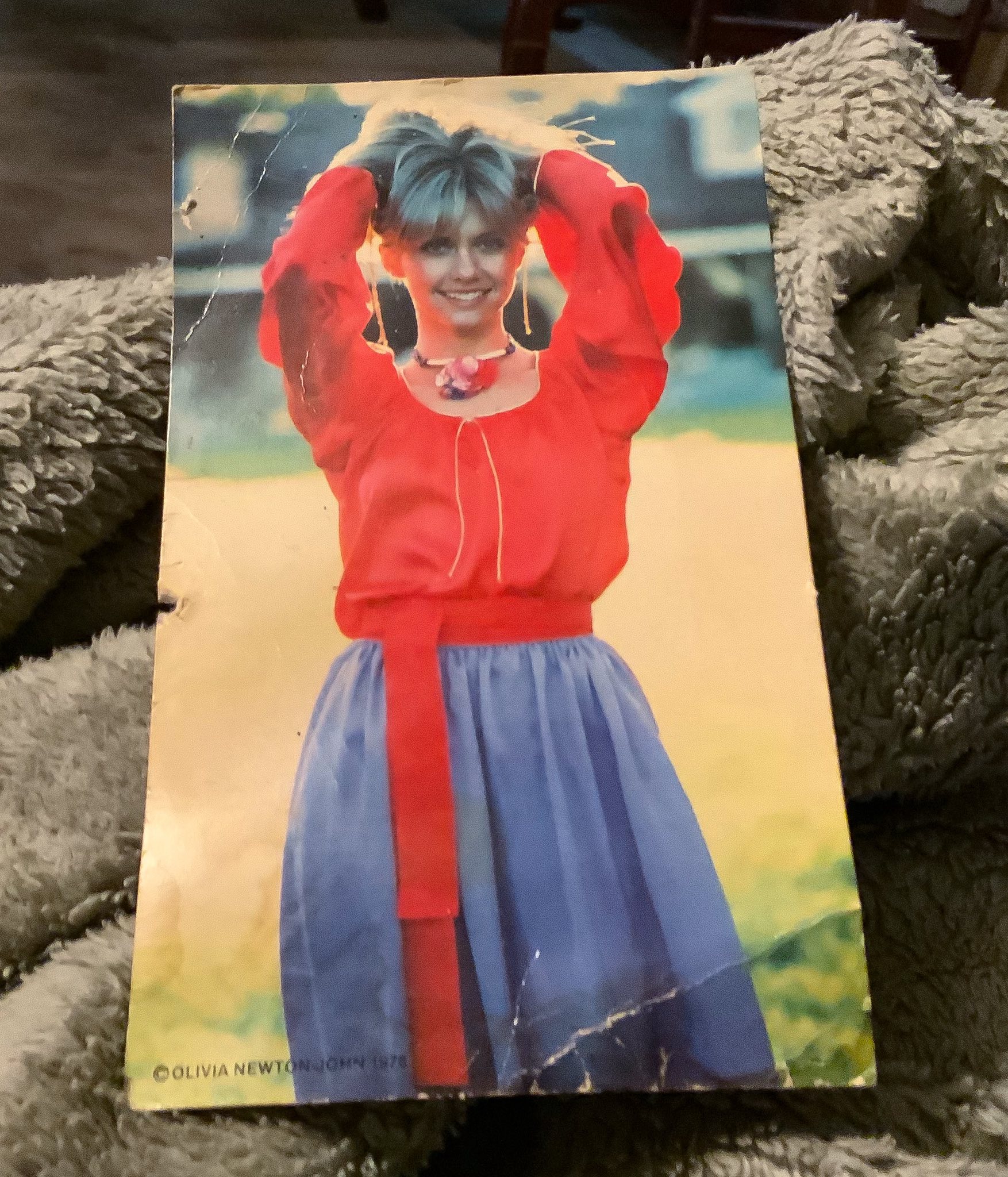 オリビア・ニュートン・ジョン　ファンクラブ会報 2006年春号 Olivia Newton-John fan shares vintage fan club memorabilia