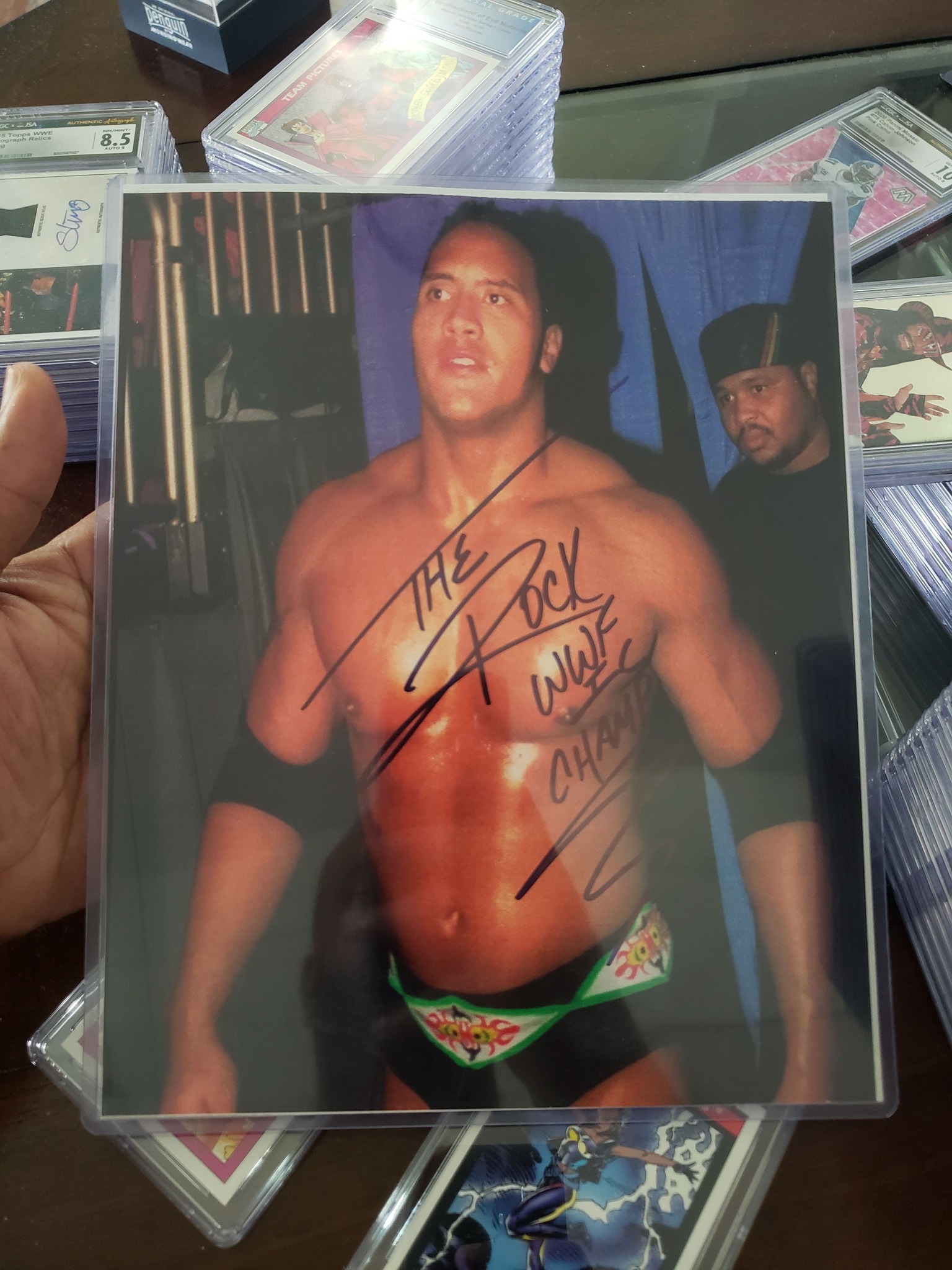 CAN YOU SMELL WHAT THE ROCK IS COOKING? 💪 This 1998 WWF Wrestling