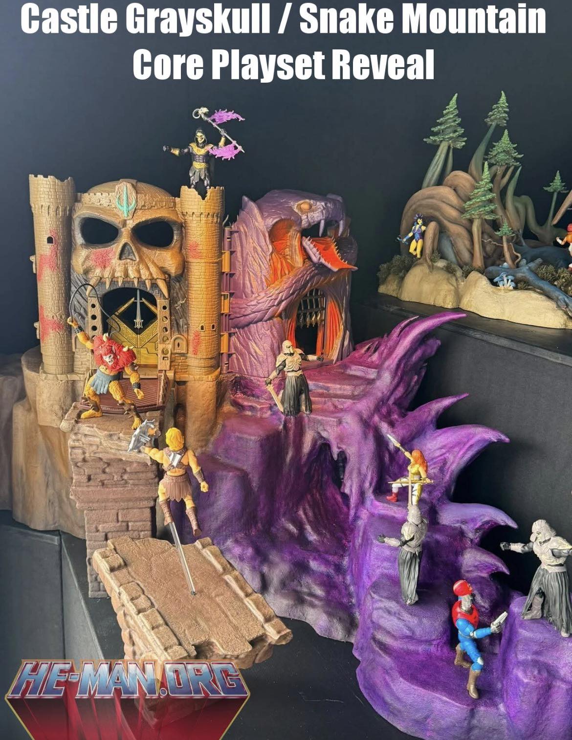 First Look at Masters of the Universe Movie Core Line Castle