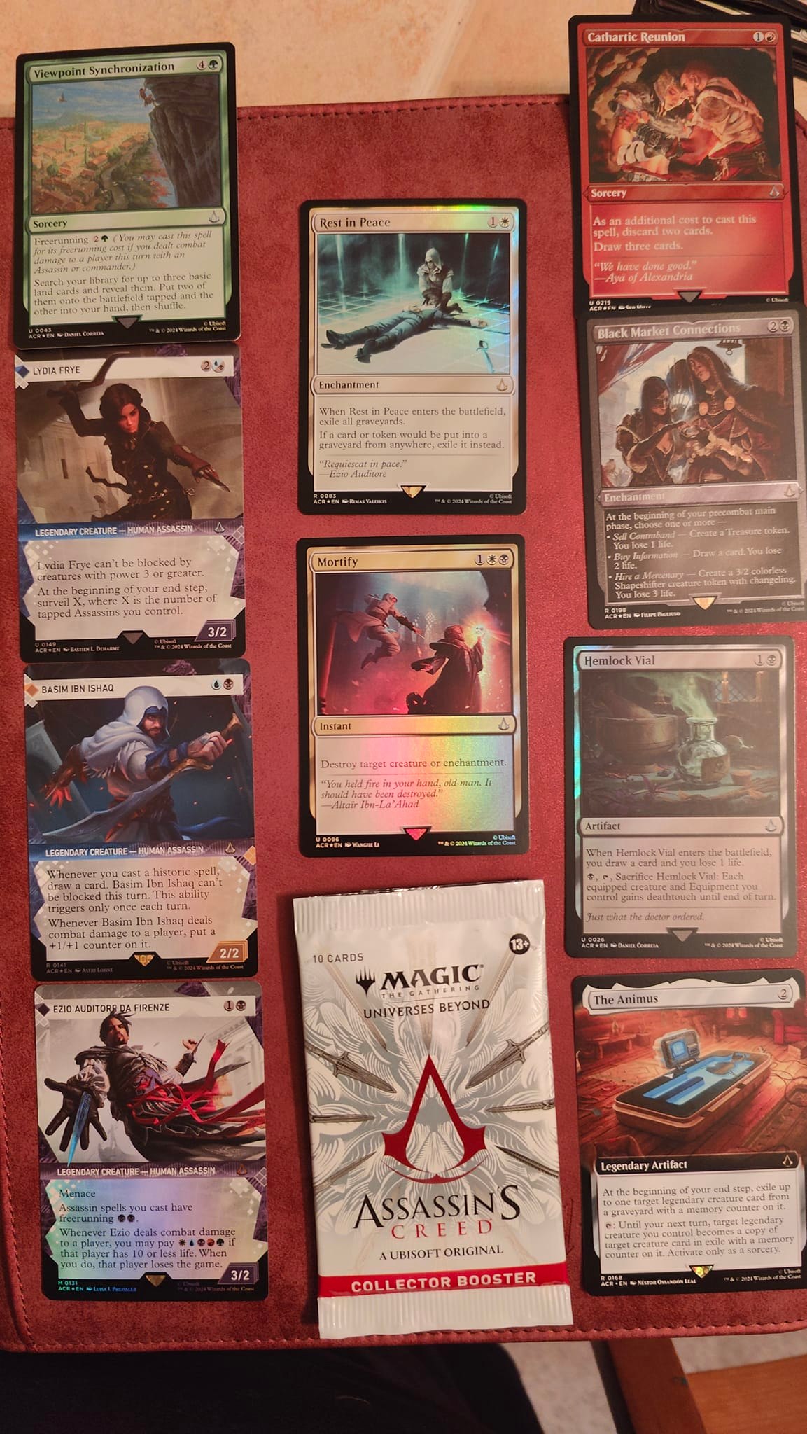 ac booster box Magic: The Gathering - Assassin's Creed Collector | 10 Cards in Each Pack expand your deck Assassin's Creed booster box thoughts