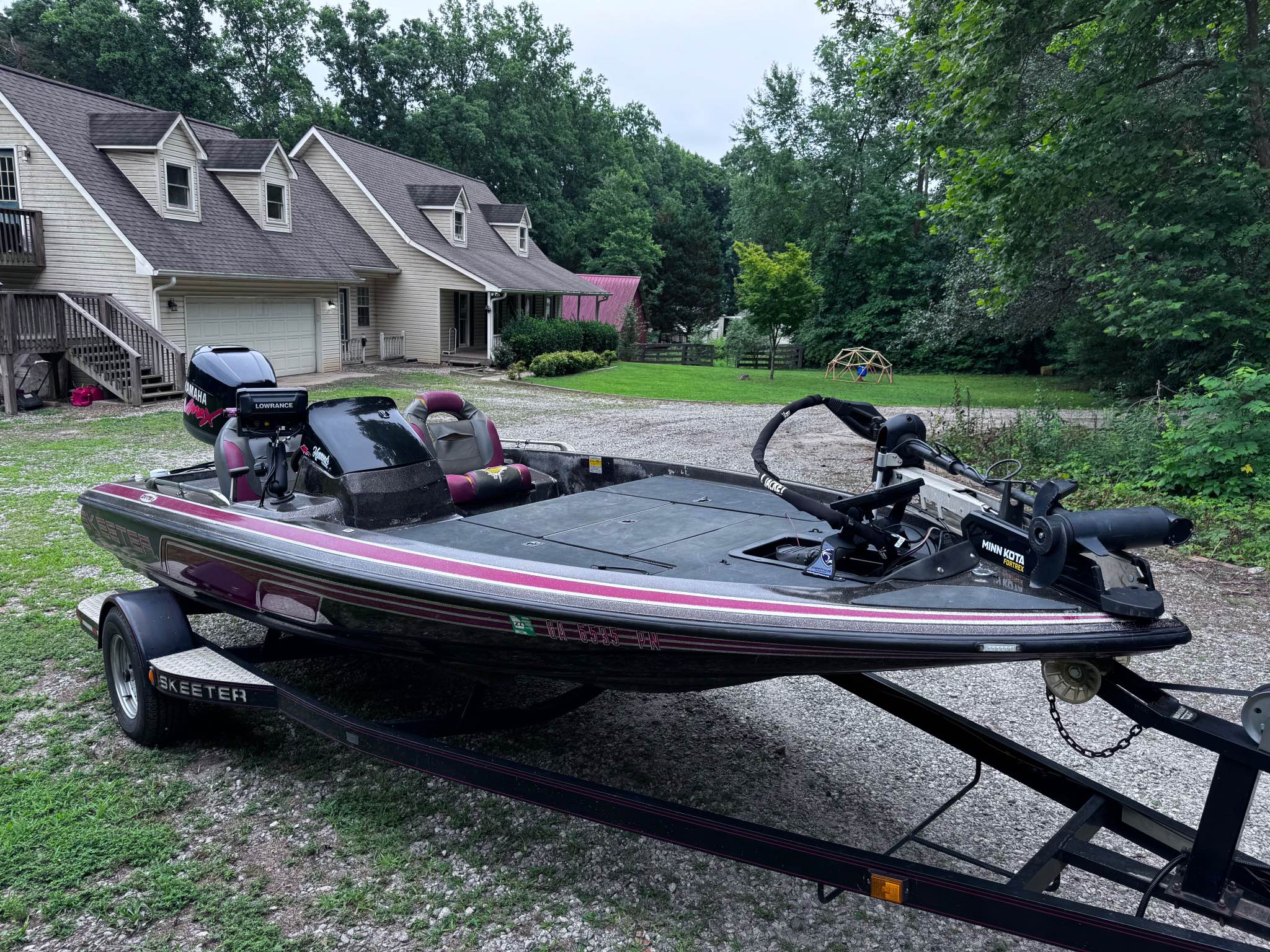 98 Skeeter ZX176C w/Yamaha VMax 150 2 stroke Everything on Boat