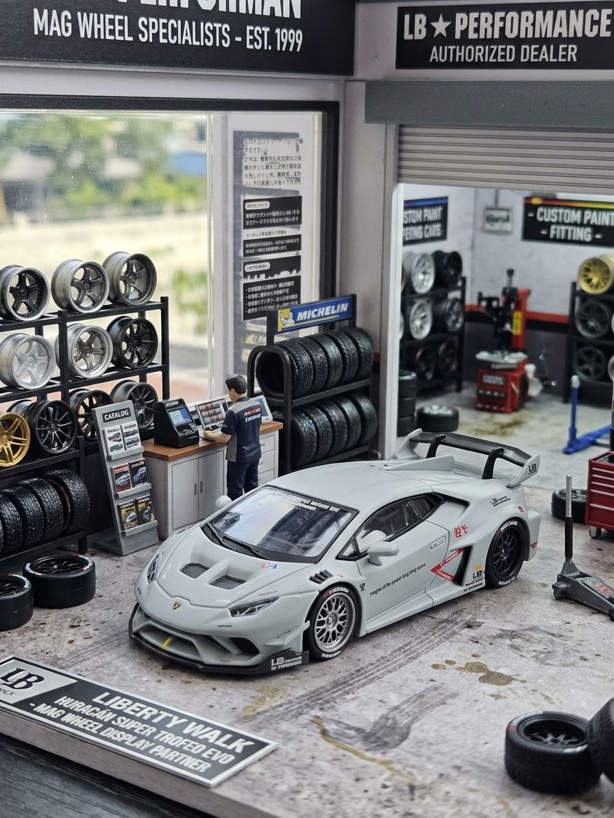 Darwinpro 1:64 Huracan 'Lilith' WBK by Kingmodel