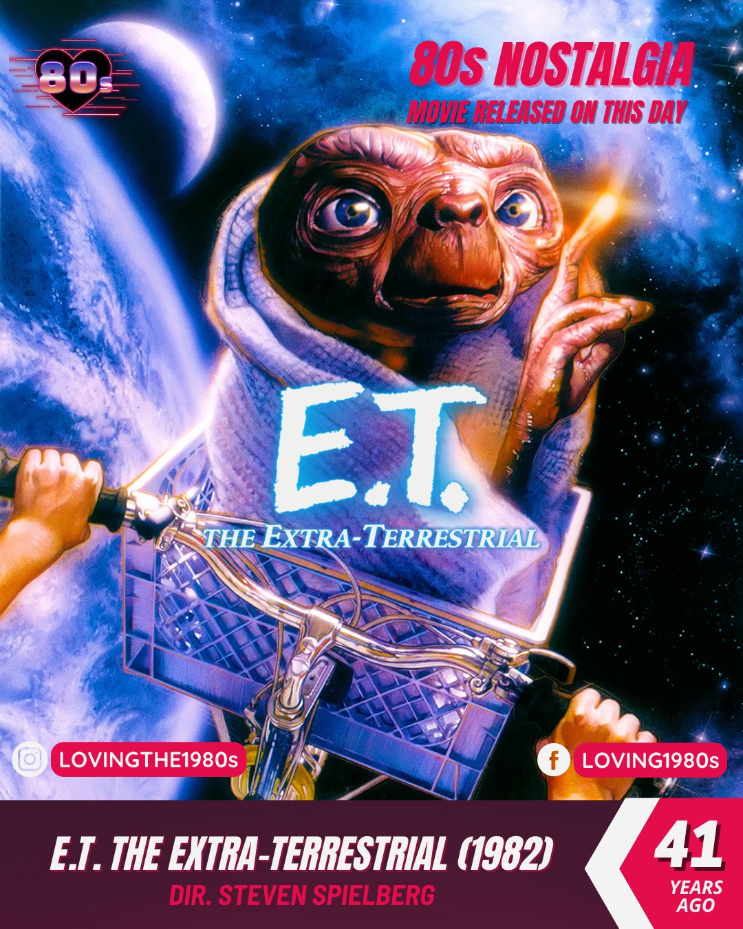 Loving - Which classic alien movie was released 41 years ago today? E.T ...
