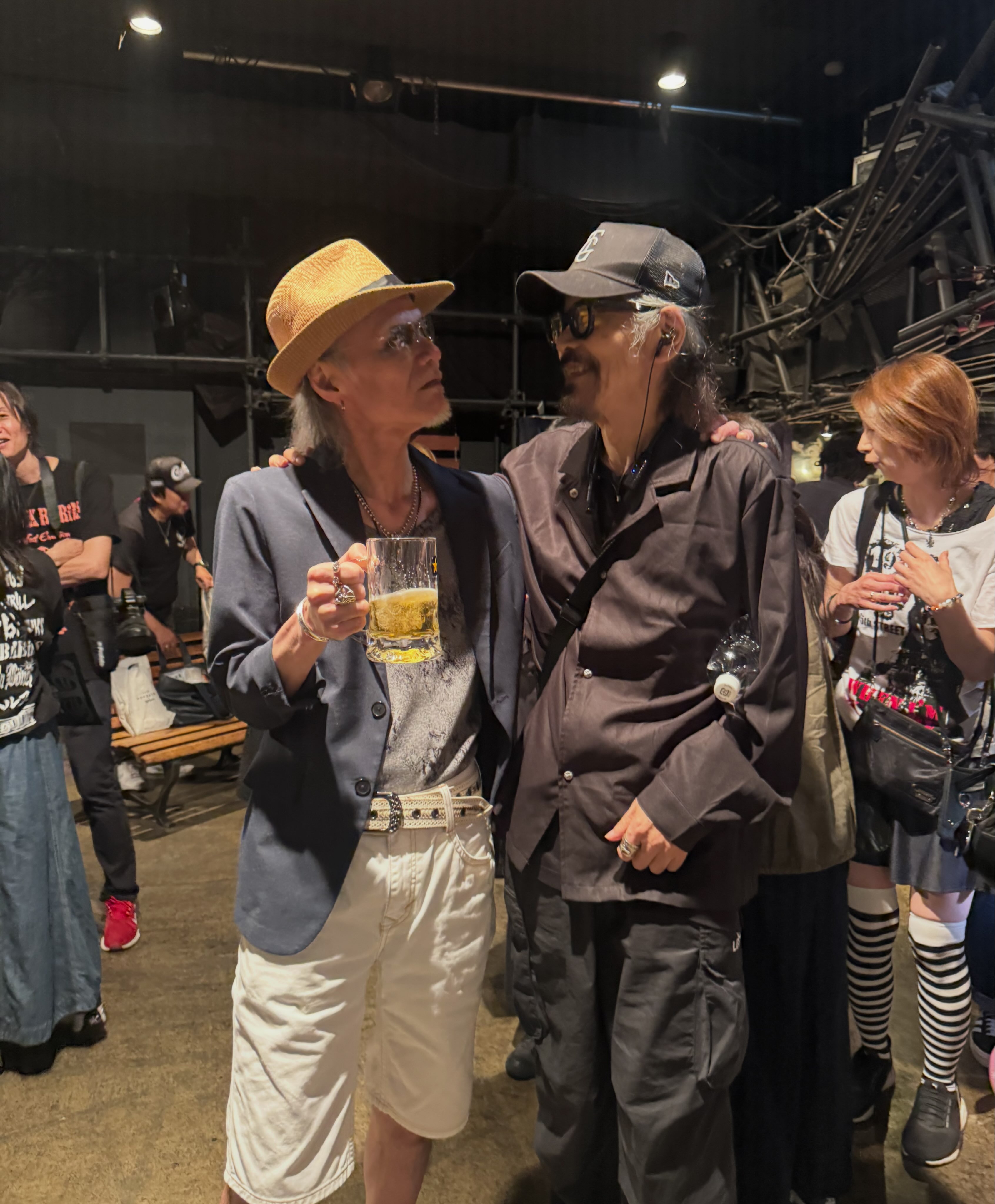 元ZIGGYのオリジナルメンバーだった松尾宗仁と25年ぶりくらいに会った