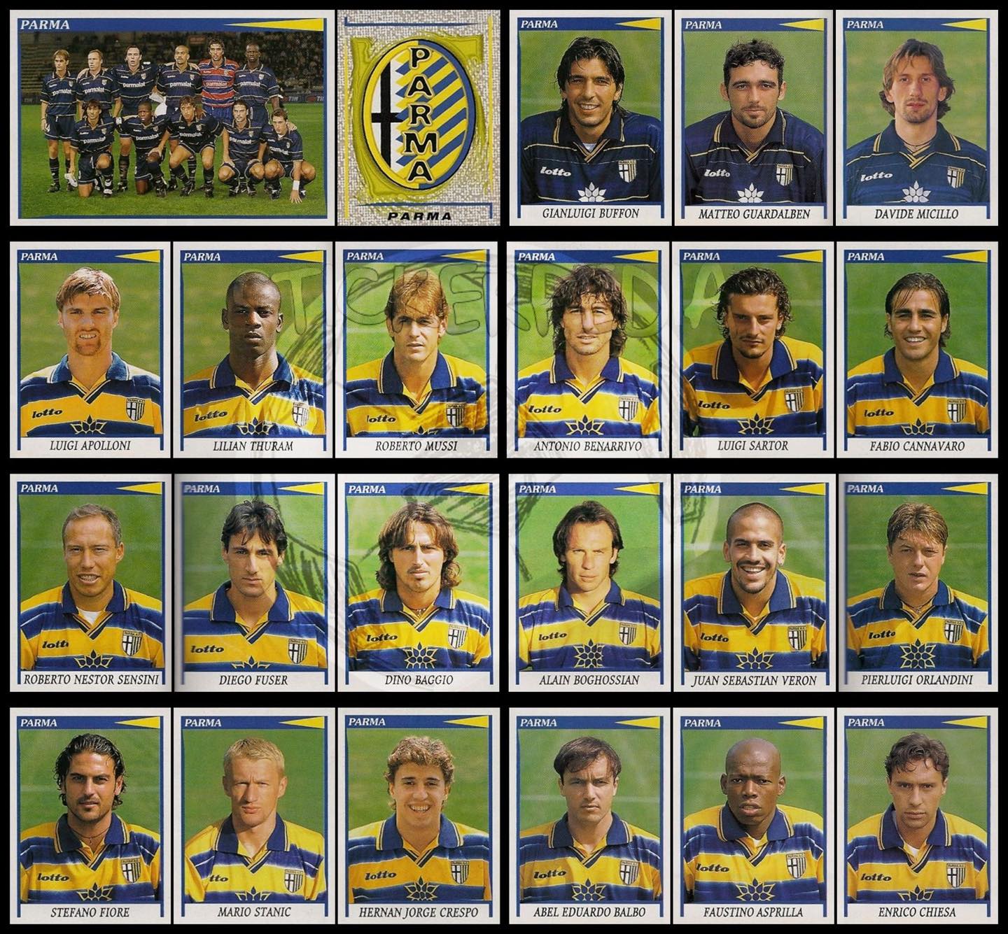 Parma 1998/99 What a team they had!