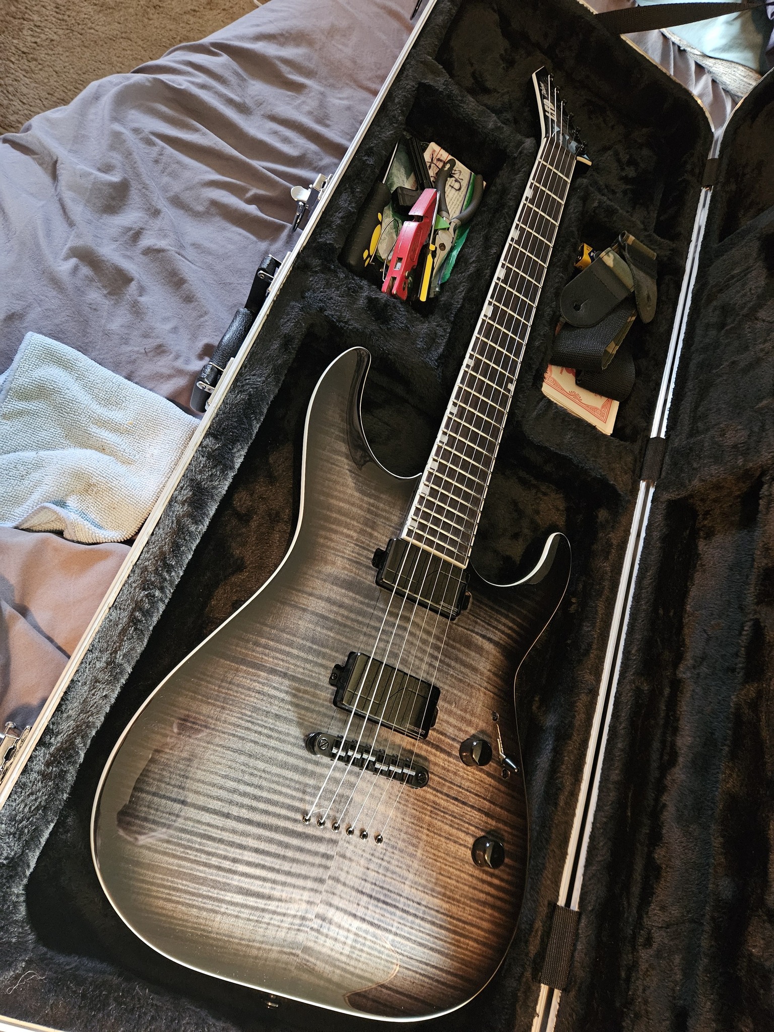 Installing EMG 81/85 pickups in MH-1000 guitar