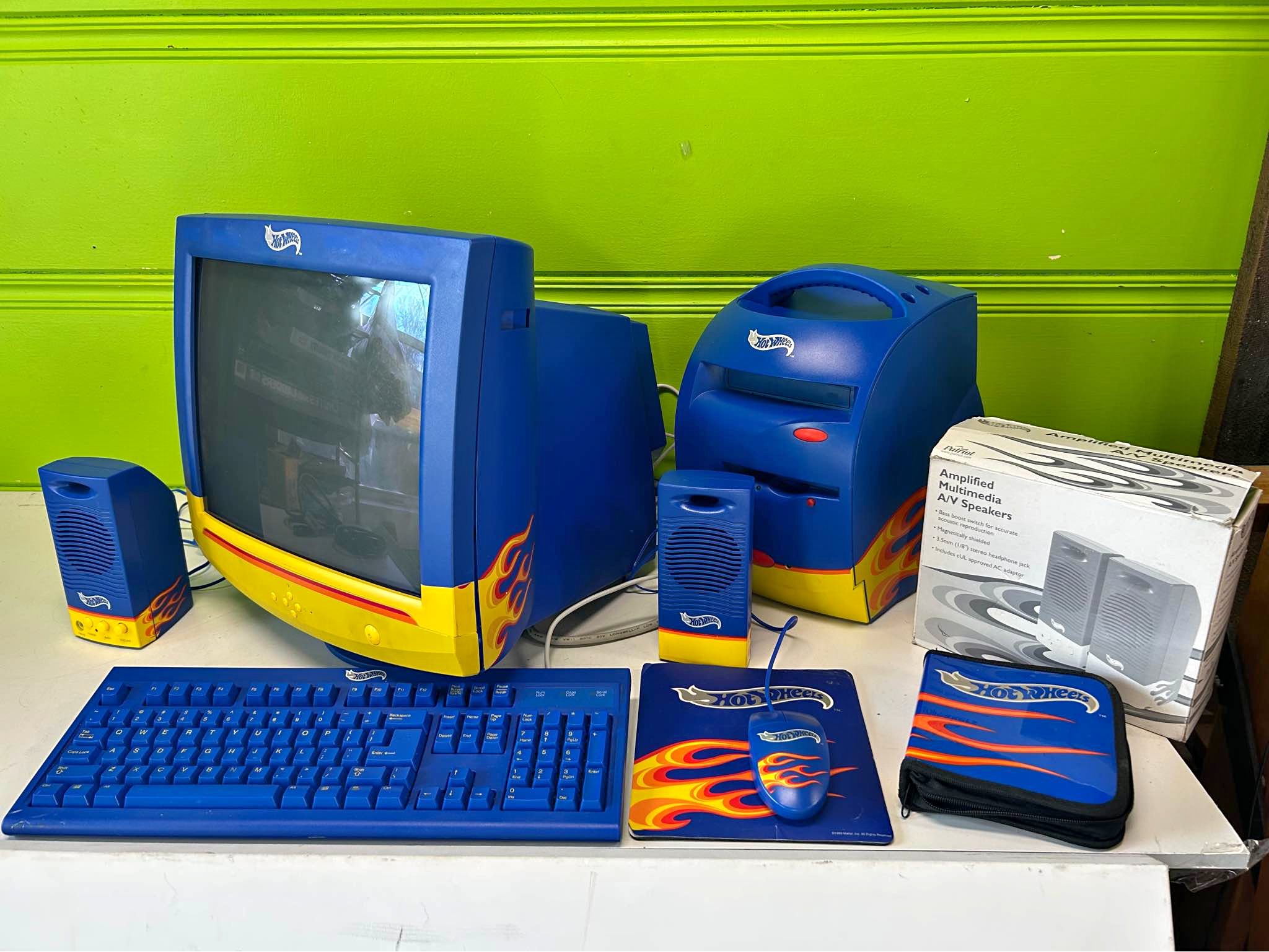 1999 Patriot PC Hotwheels Edition - Near Complete- computer/monitor ...
