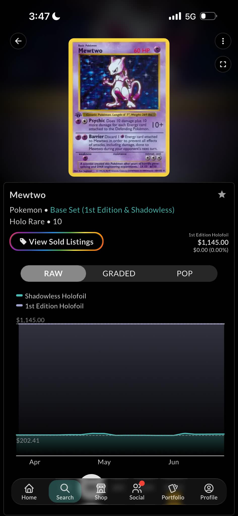 holographic shadlowless first edition mewtwo card 1999 Pokémon Base Set Unlimited Holo #10 PSA 8 NM-MT – Domino City Gaming [1P] Psychic (10+) Does 10 damage plus 10 more damage for each Energy card attached to defender This 1st Edition Base Set