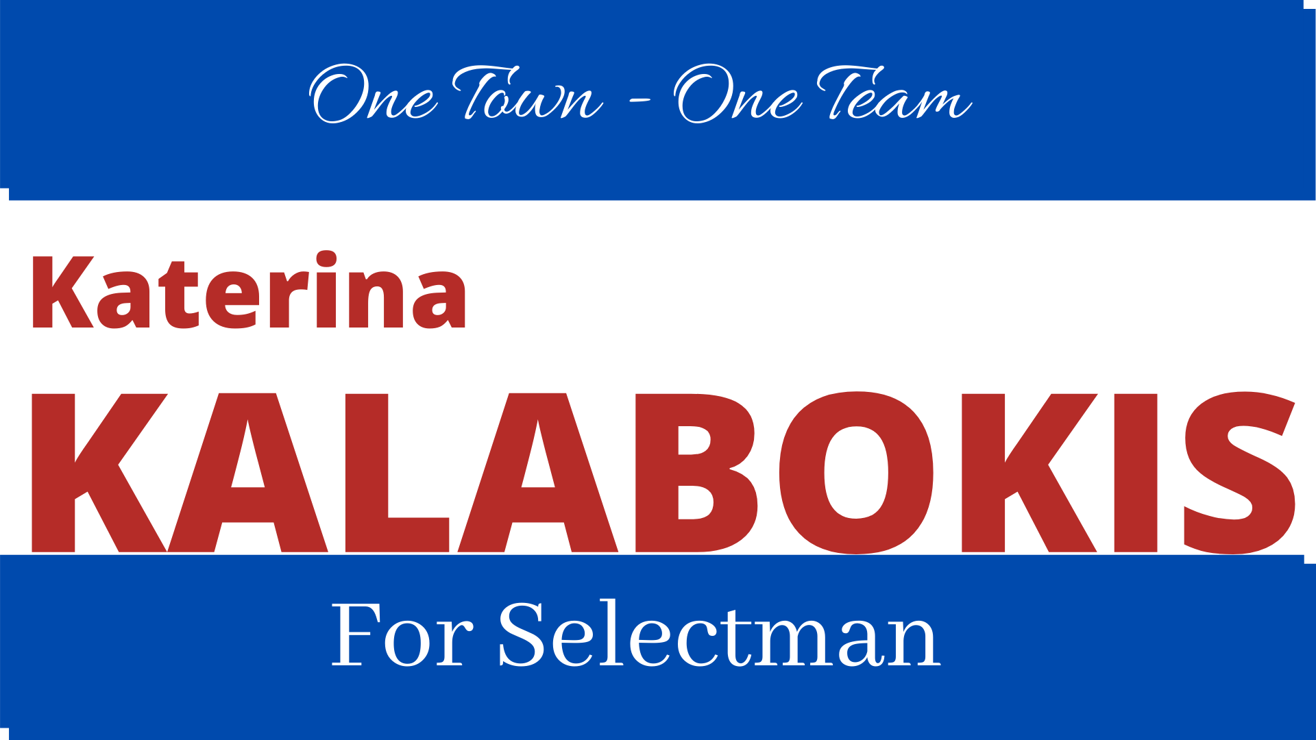 Katerina Kalabokis, Tyngsborough Selectman