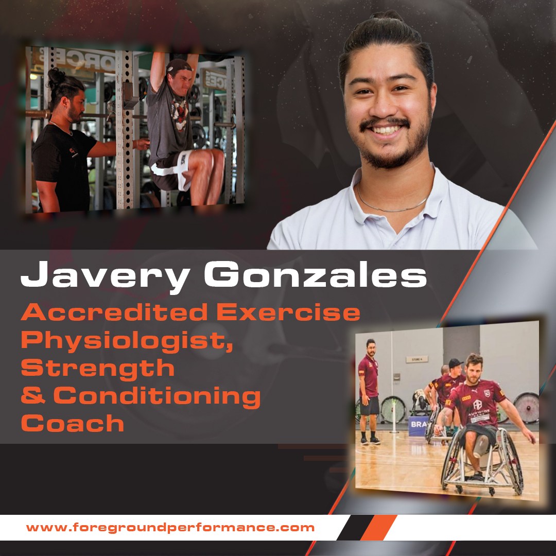 Foreground - Introducing Javery Gonzales, Accredited Exercise ...