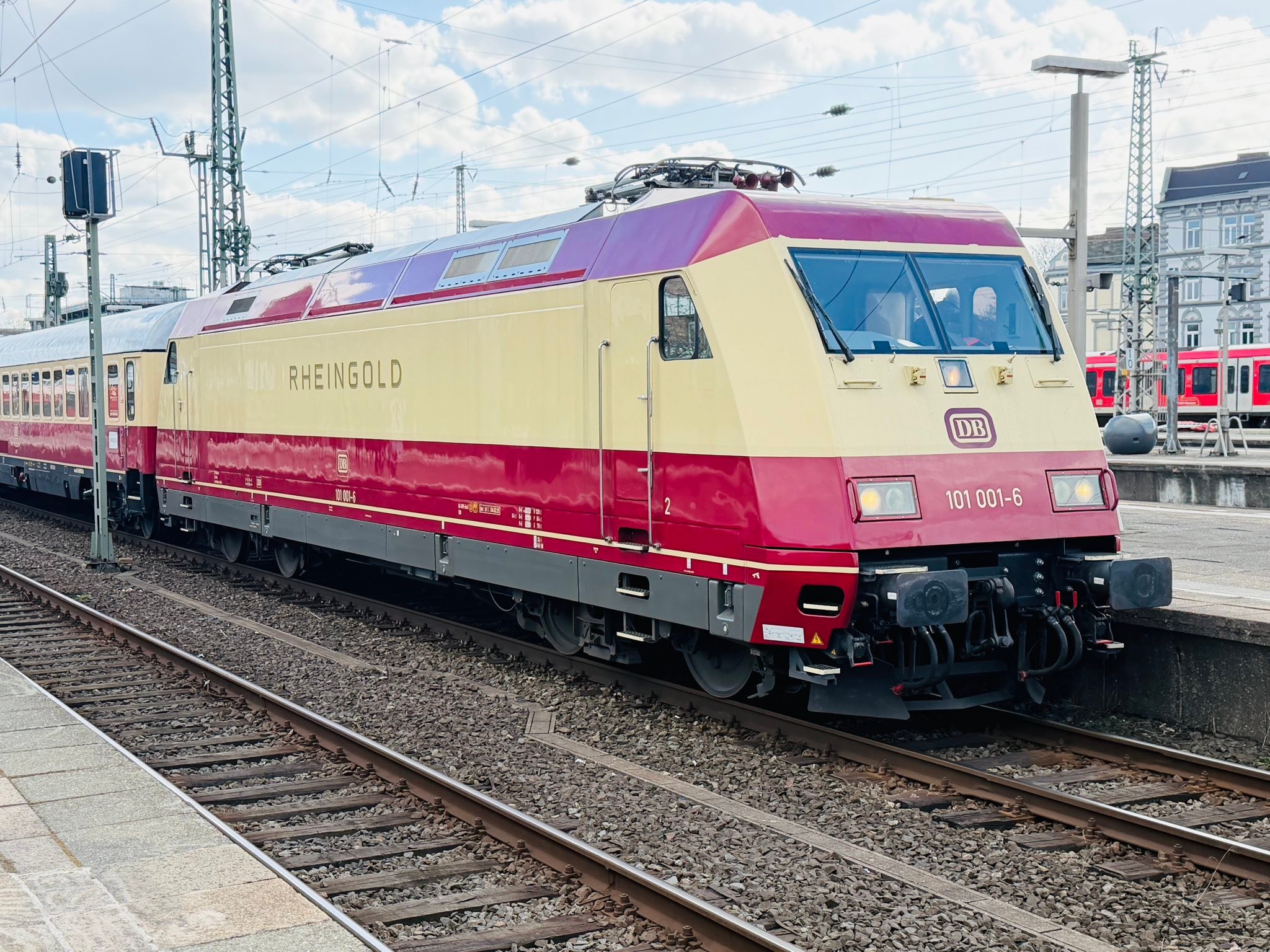 Ake Rheingold train in north Germany