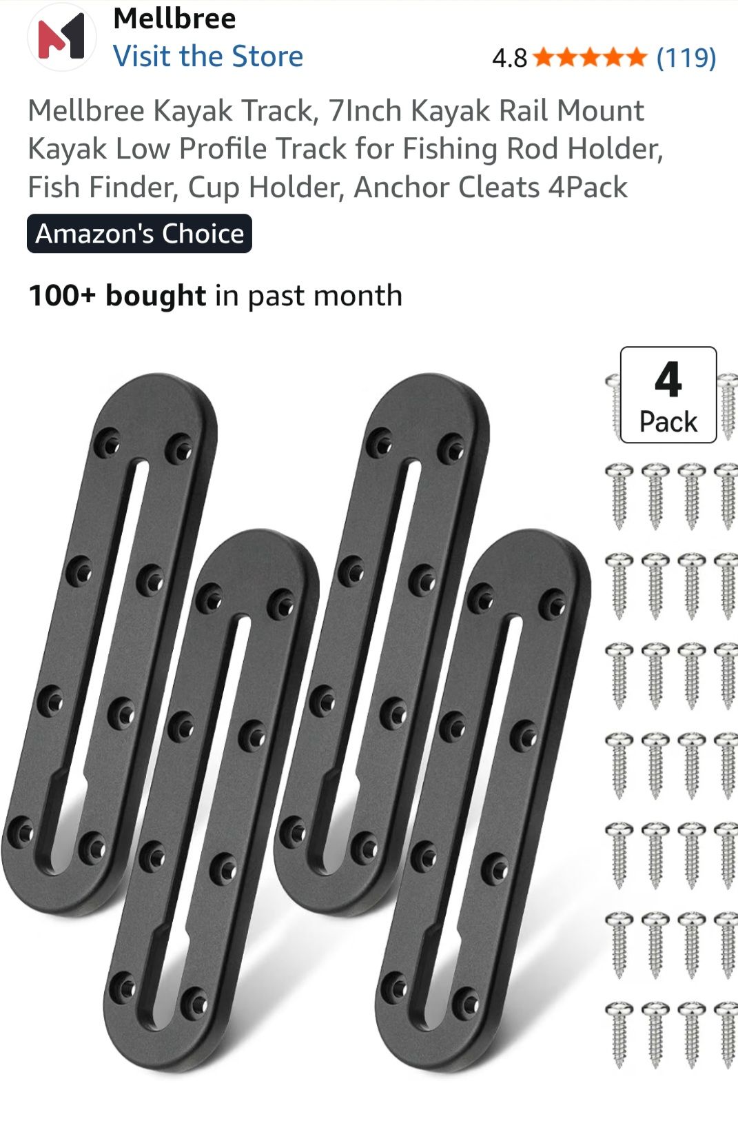 fasteners for attaching accessories to a fishing kayak Lixada 6 Sets Screws Nuts Hardware Rail Canoe Kayak Track Mounting System Boat The FishOn Kayak Paddle / Pole Stakeout Clip Kit provides stainless steel hardware and 2 molded rubber clips to allow for easy paddle or mud anchor storage. FishOn Kayak Hardware - Lashing