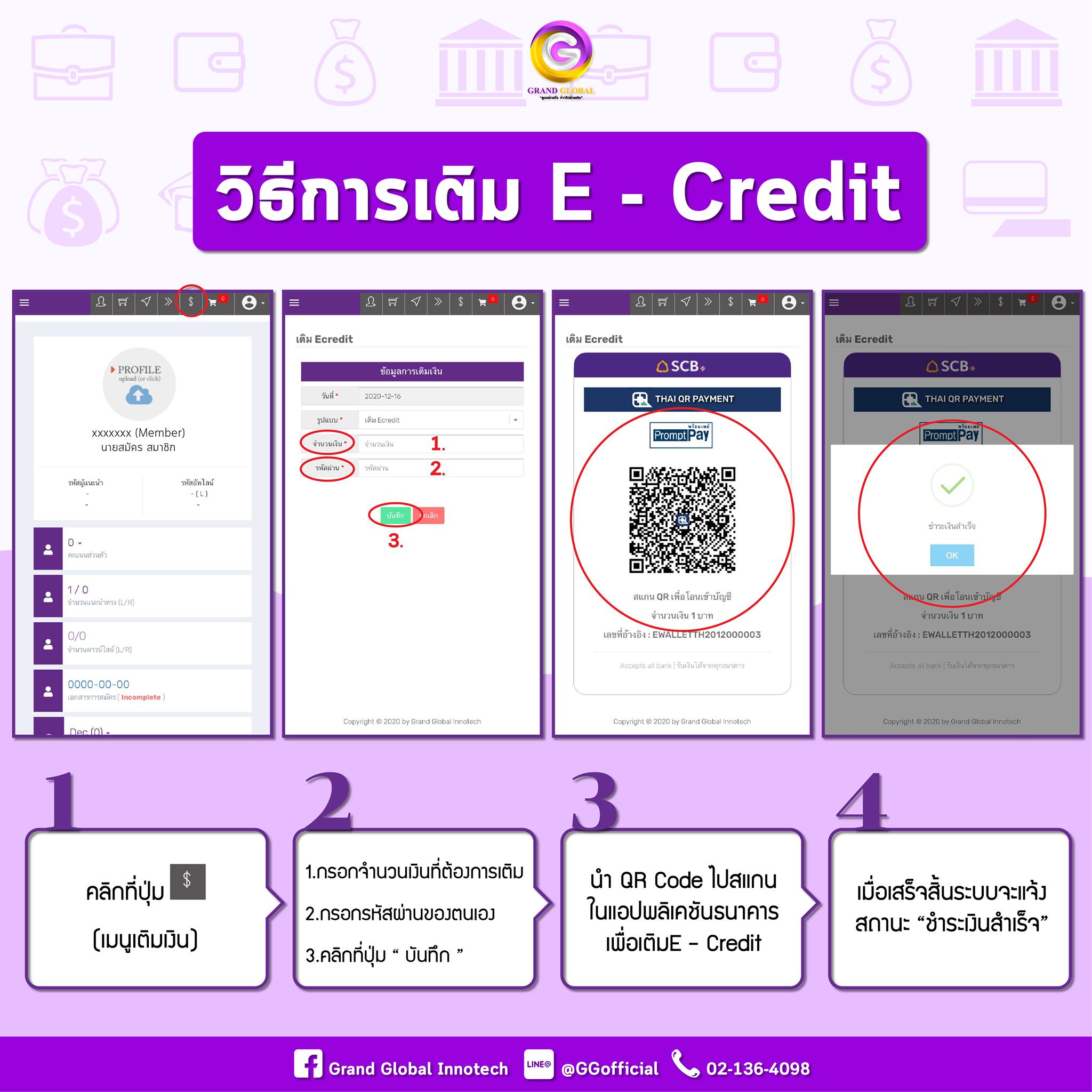 วิธีเติม E-Credit 💰💰... - A wink shop เอวิ้ง ช็อป | Facebook